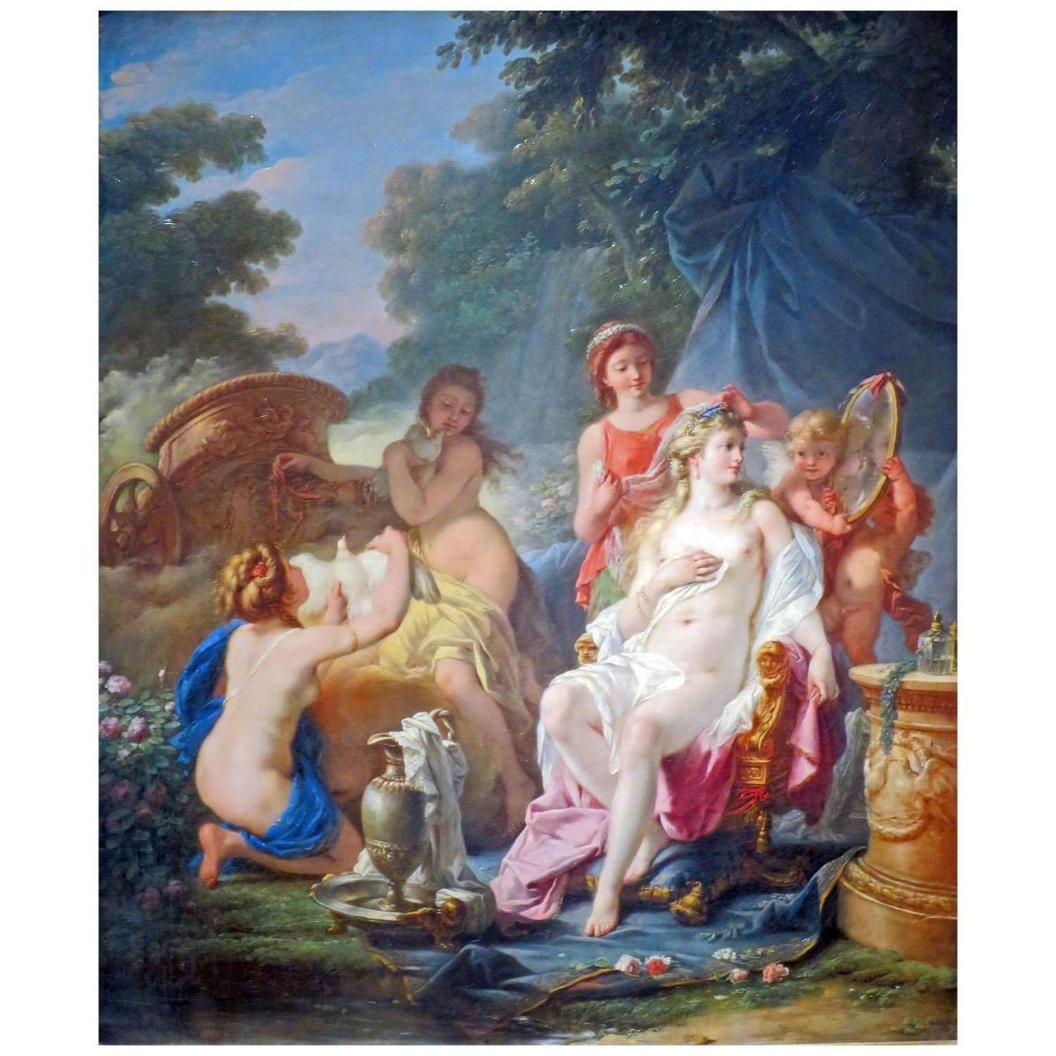 - Jean-Baptiste Regnault. La toilette de V?nus. 1800. Mus?e Pouchkine