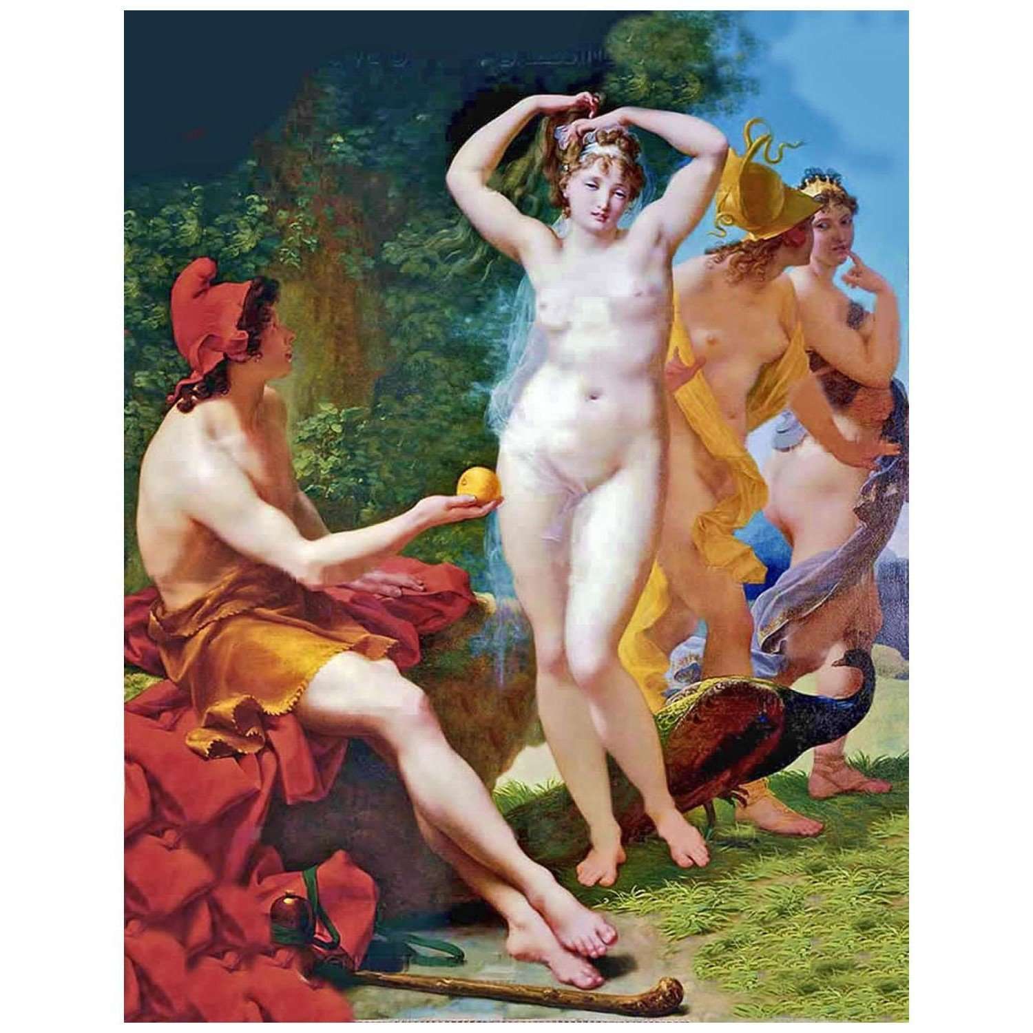 - Jean-Baptiste Regnault. Le jugement de Paris. 1820. Kunstmuseum Stuttgart