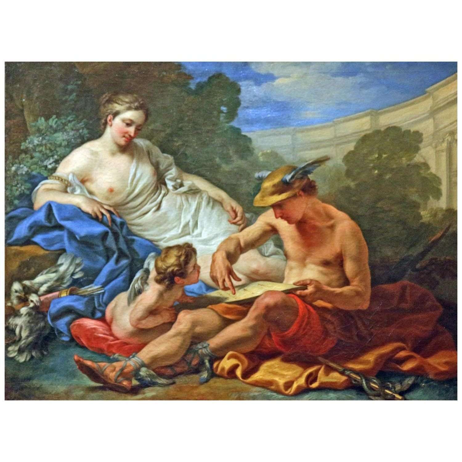 - Jean-Baptiste van Loo. L'Education de l'Amour. 1736. Musee Granet Aix-en-Provence