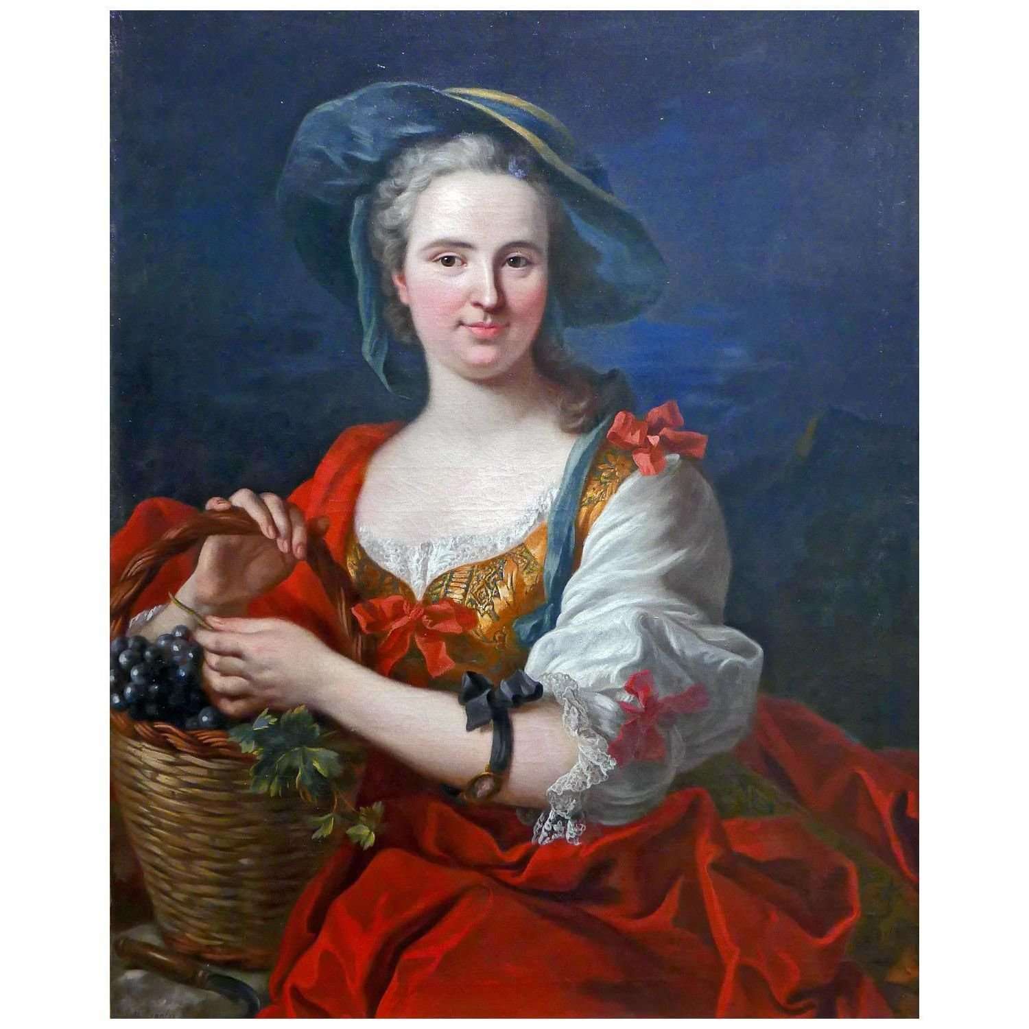- Jean-Baptiste van Loo. Mme Albert de Bormes. 1736. Musee Granet Aix-en-Provence