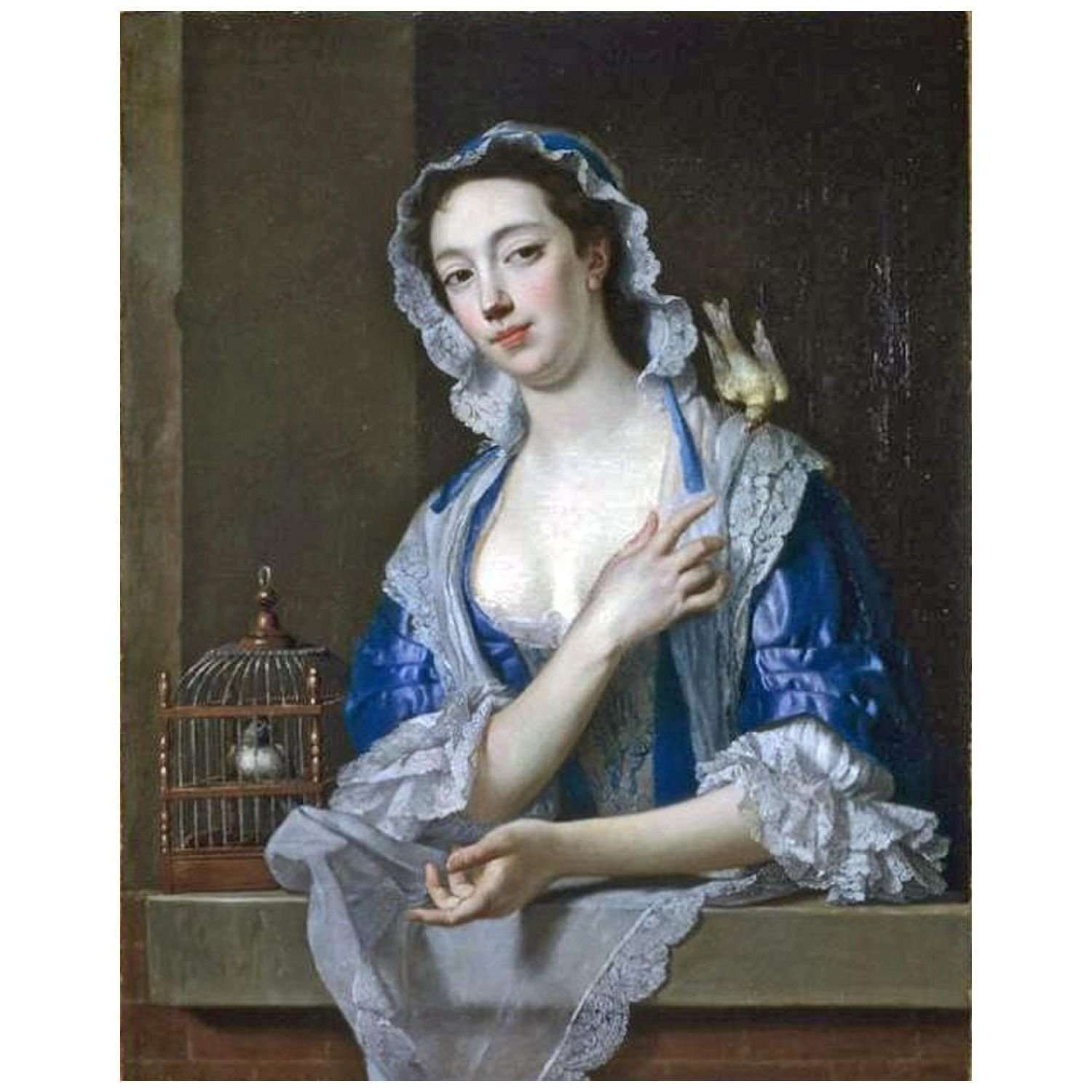 - Jean-Baptiste van Loo. Margaret Woffington. 1738. V&A Museum London