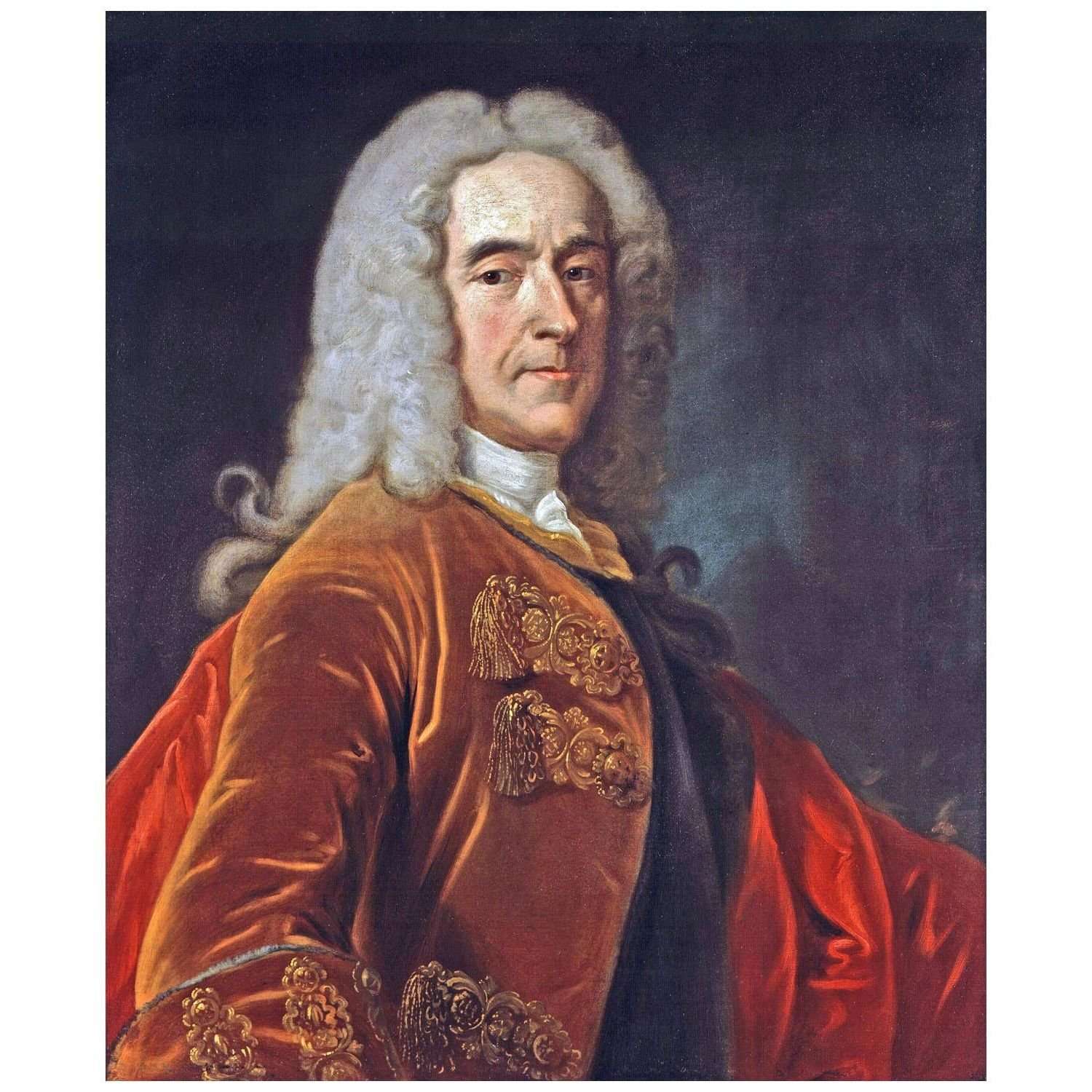 - Jean-Baptiste van Loo. Richard Temple. 1740. National Portrait Gallery, London