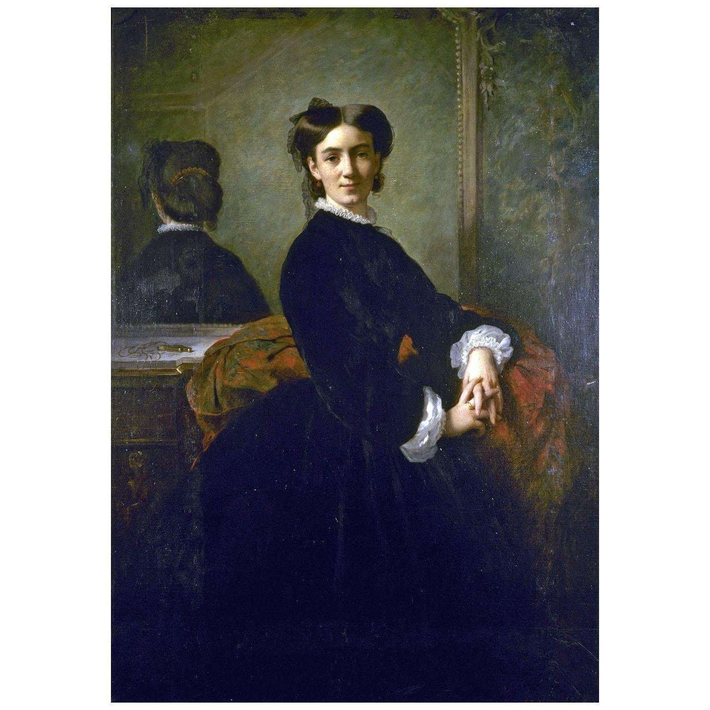  Charles Chaplin. Portrait de Madame Charles Chaplin. 1863. MBA de la ville de Paris