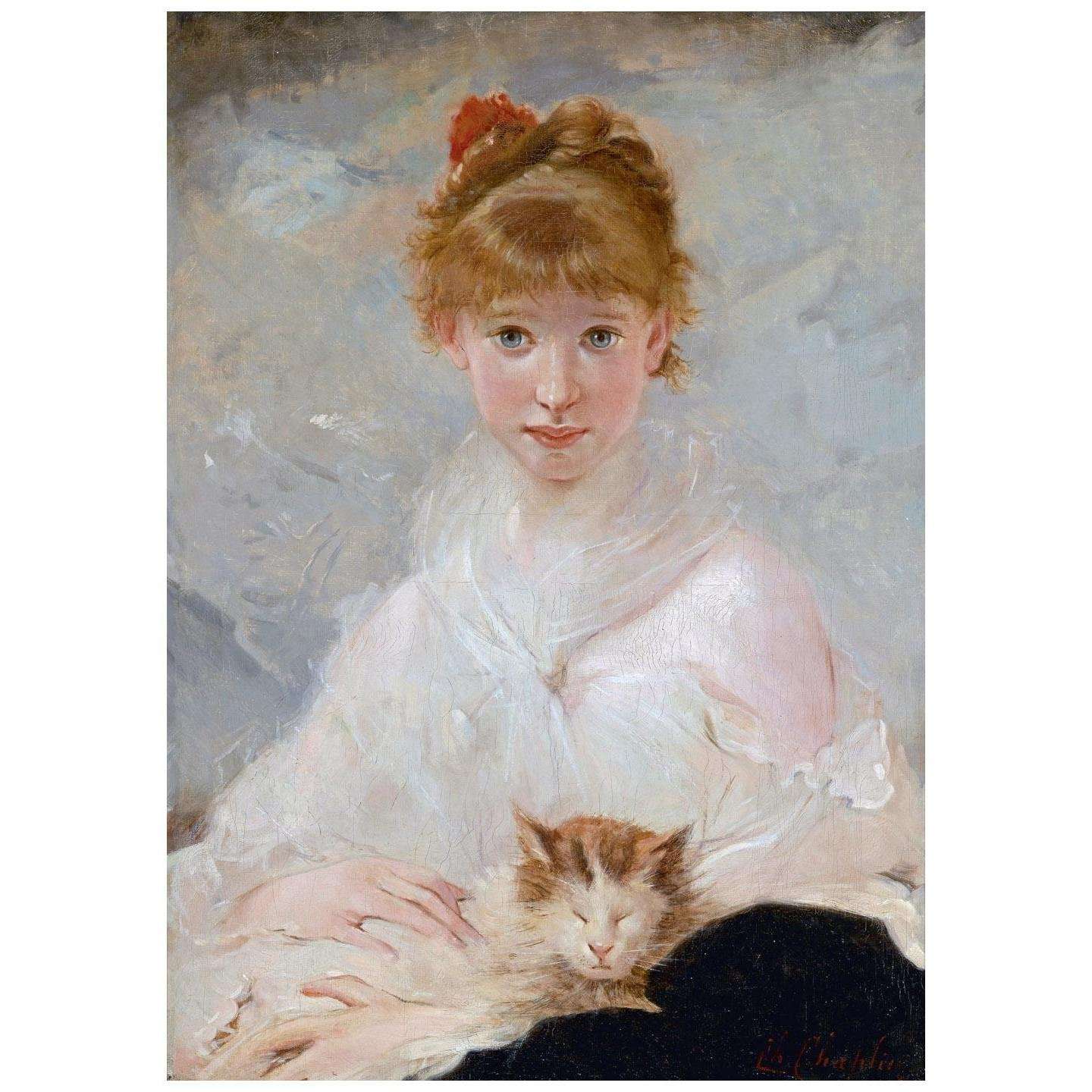  Charles Chaplin. La petit cheri. 1870. Muzeul National de Arta, Bucarest