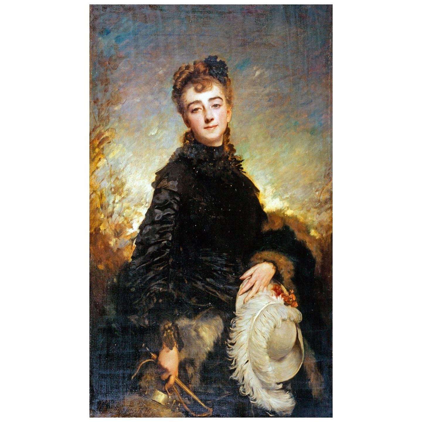  Charles Chaplin. Portrait de femme. 1876. Musee Carnavalet, Paris