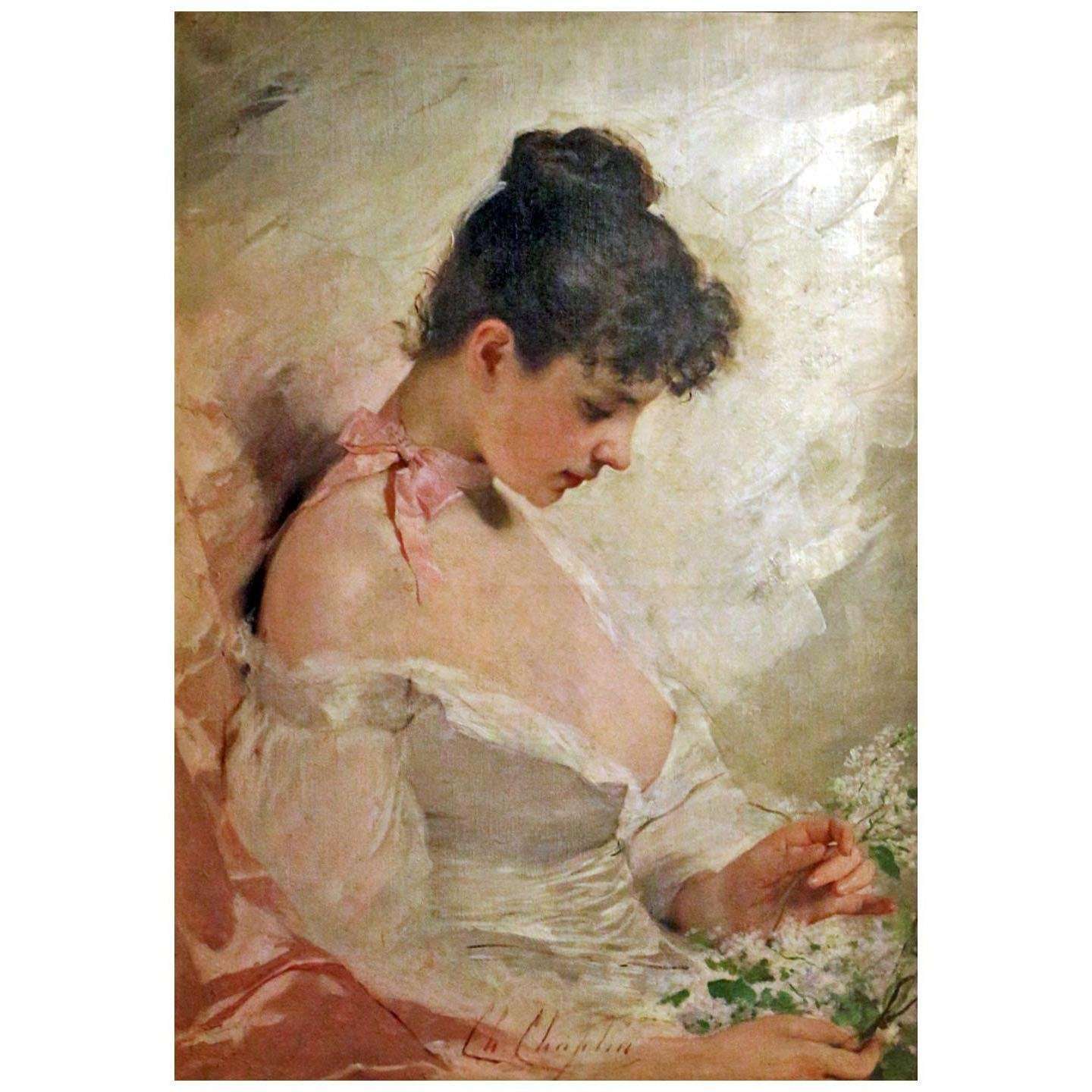  Charles Chaplin. Les lilas. 1880. Palazzo Pitti, Firenze