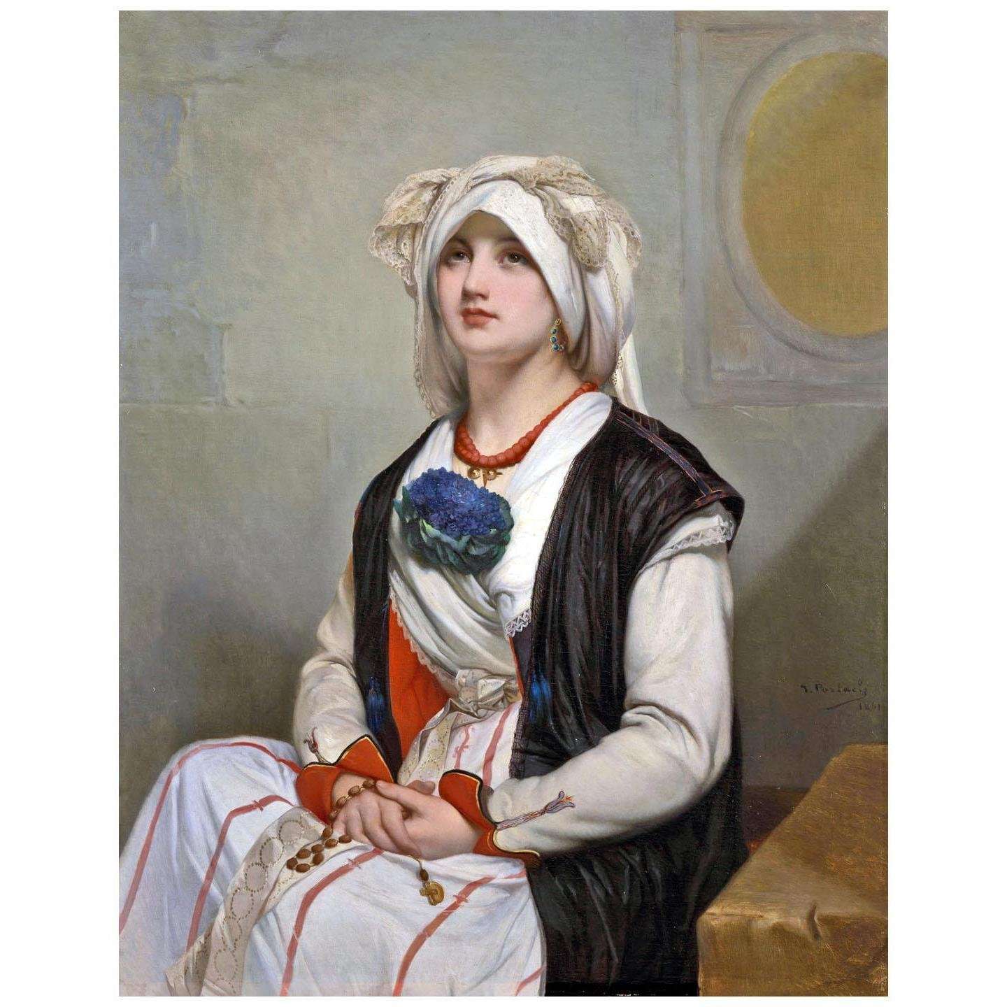 - Jean-Francois Portaels. A Sicilian Woman. 1861. Royal collection London