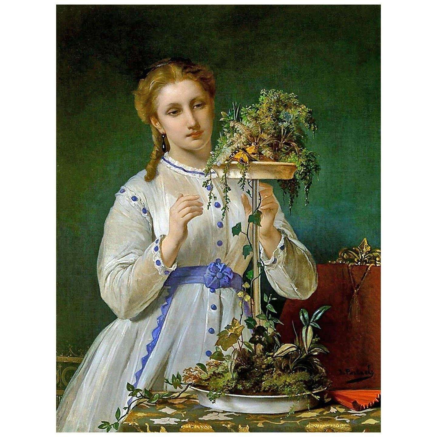 - Jean-Francois Portaels. The Yellow Butterfly. 1865. Private collection