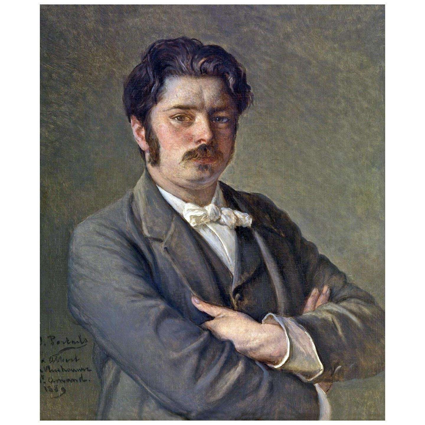 - Jean-Francois Portaels. Albert De Vleeshouwer. 1889. KMSKA Antwerpen