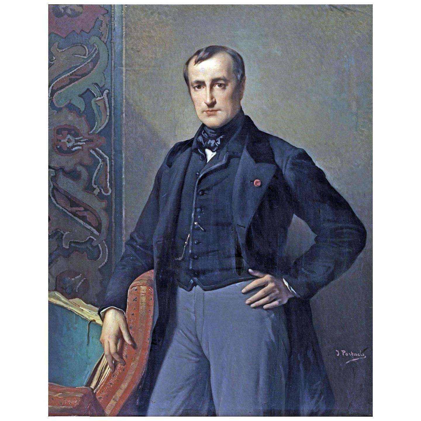 - Jean-Francois Portaels. Painter Paul Delaroche. 1889. KMSKB Brussels