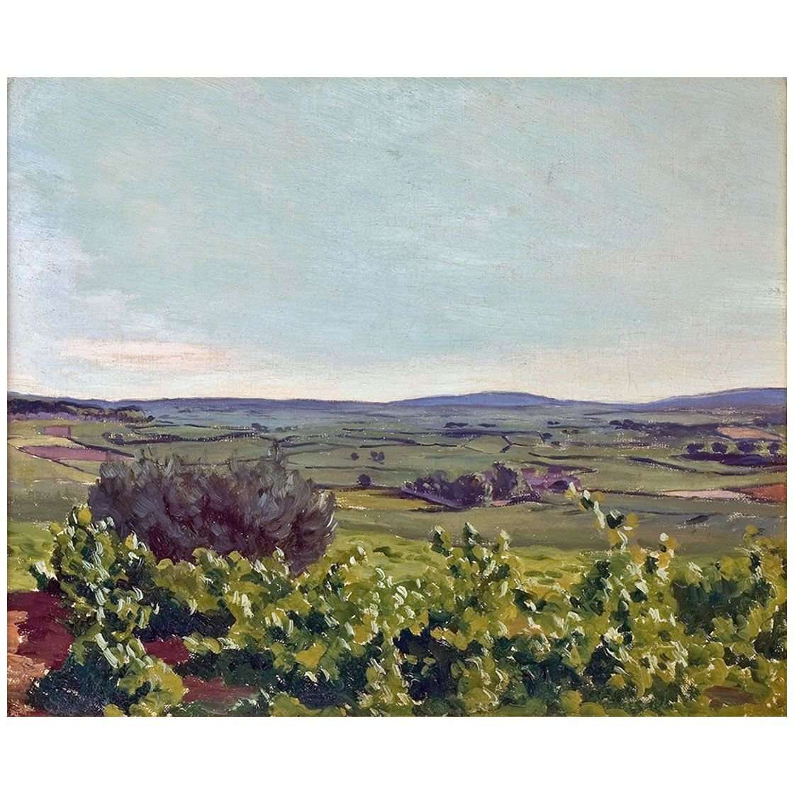   Frederic Bazille. Etude pour une vendange. 1870. Musee Fabre, Montpellier