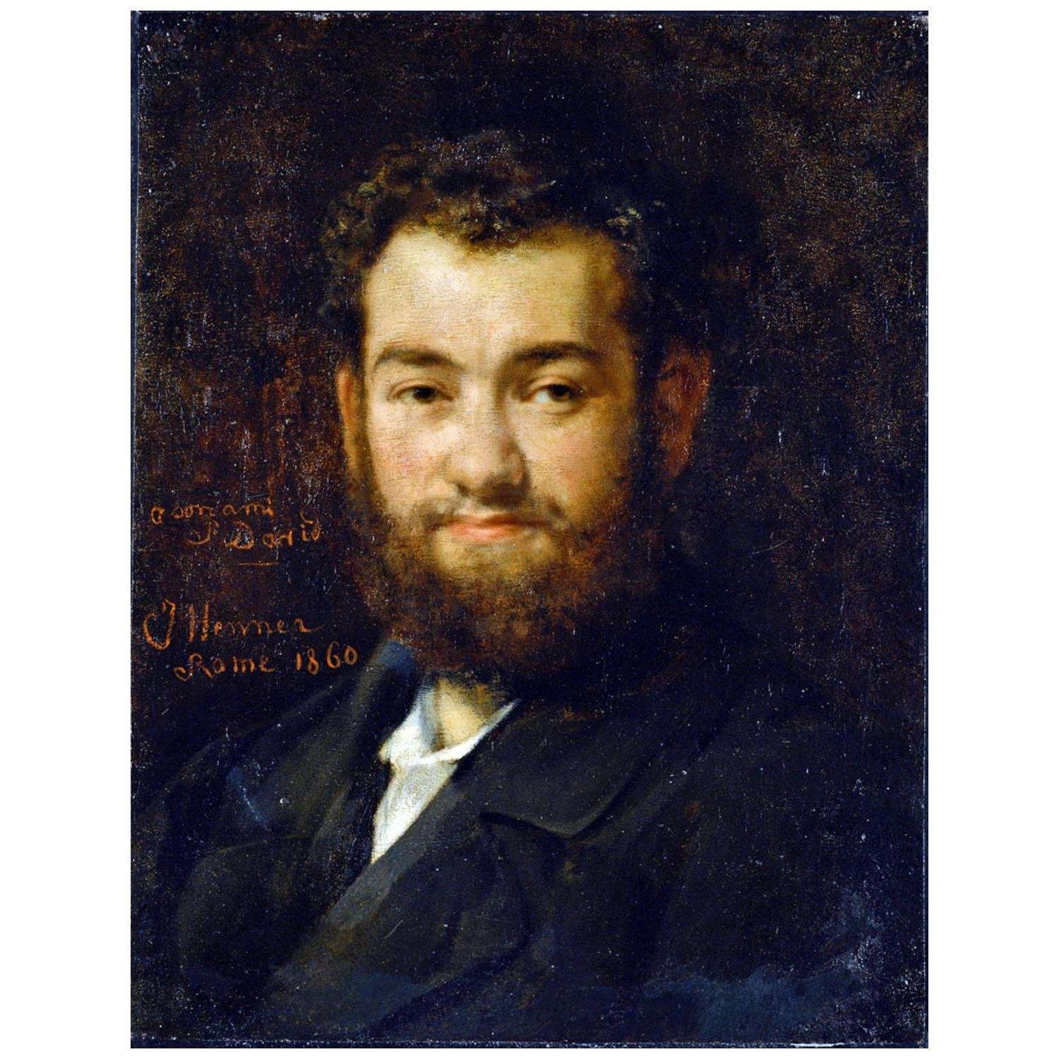 - Jean-Jacques Henner. Compositeur Samuel David. 1860. NMWA Tokyo