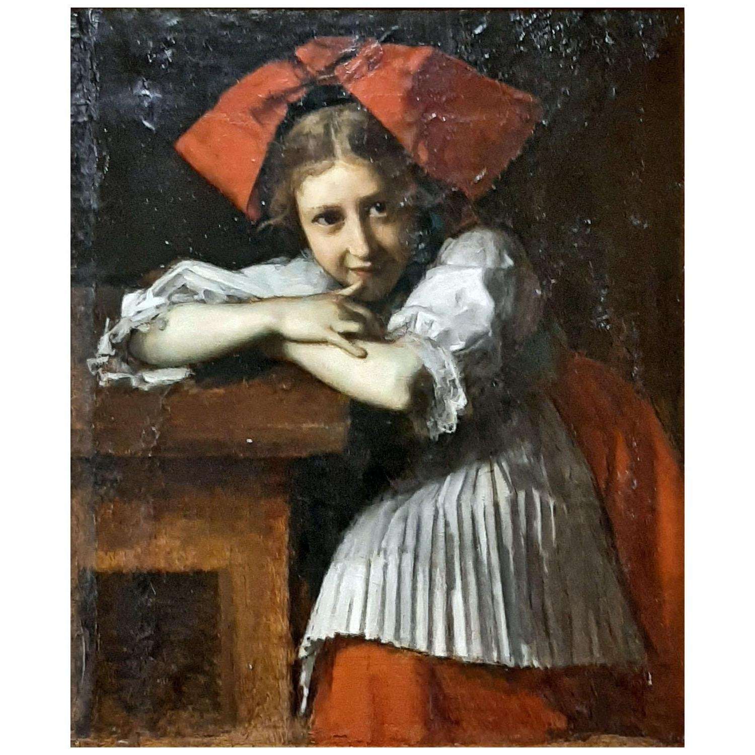 - Jean-Jacques Henner. Petite alsacienne. 1871. MBA de Milhouse
