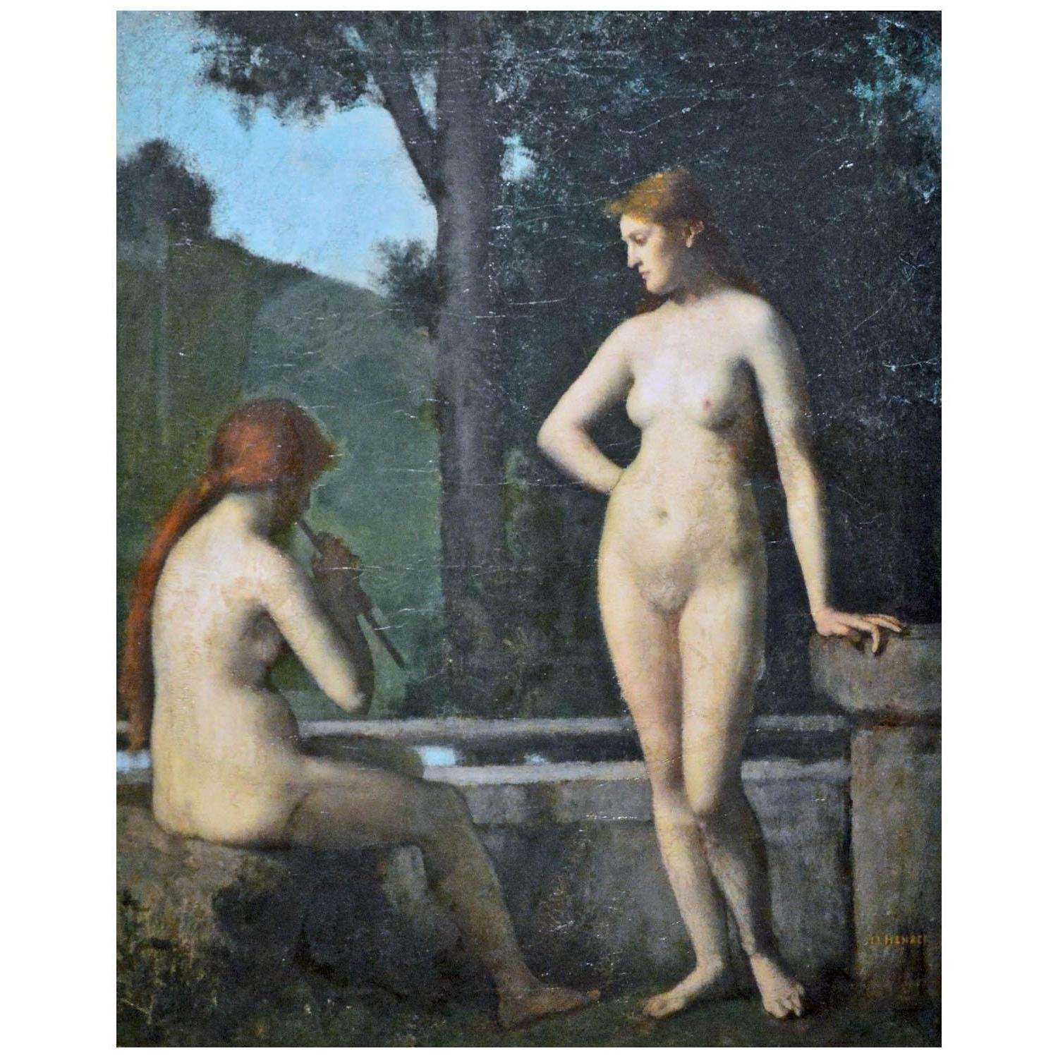 - Jean-Jacques Henner. Idylle. 1872. Musee dOrsay Paris