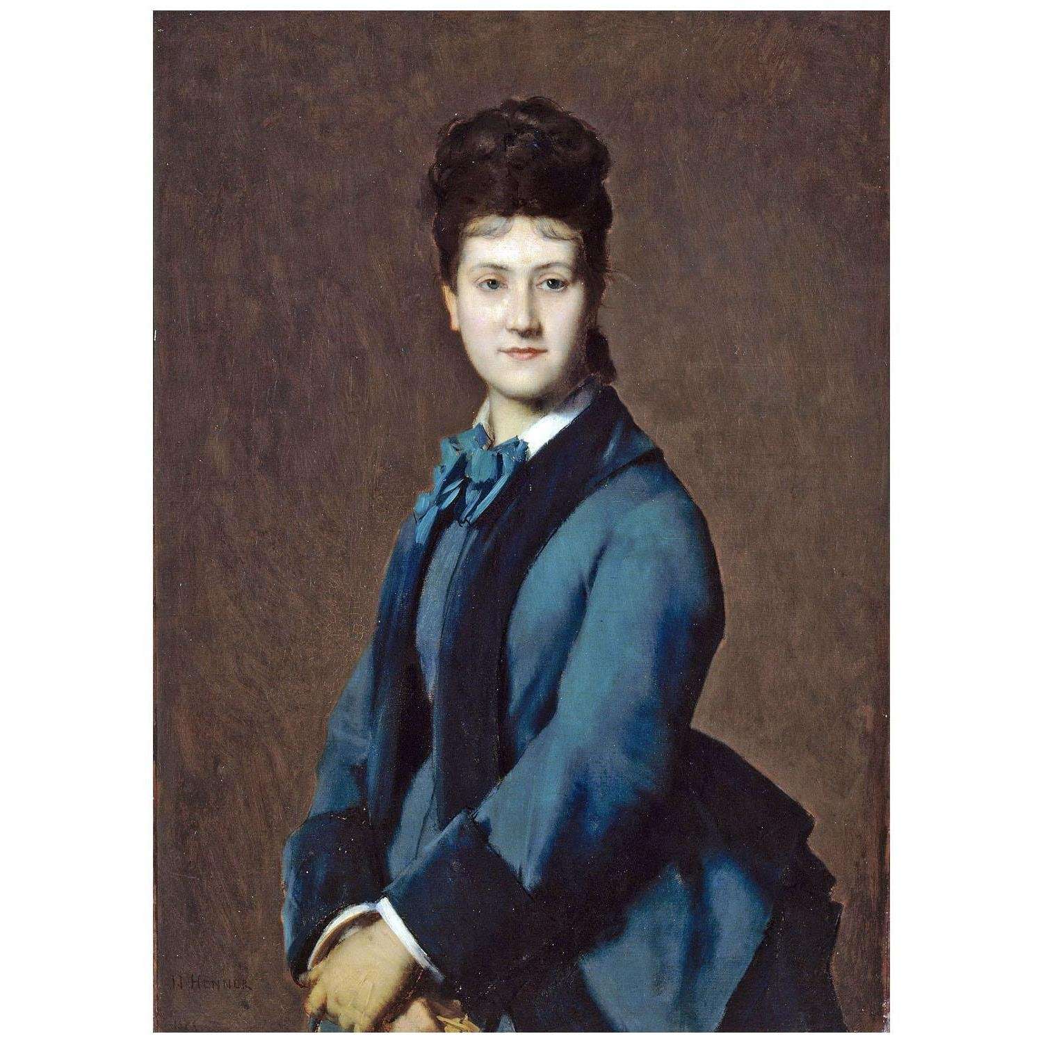 - Jean-Jacques Henner. Madame Jeantaud. 1875. MBA de la ville de Paris