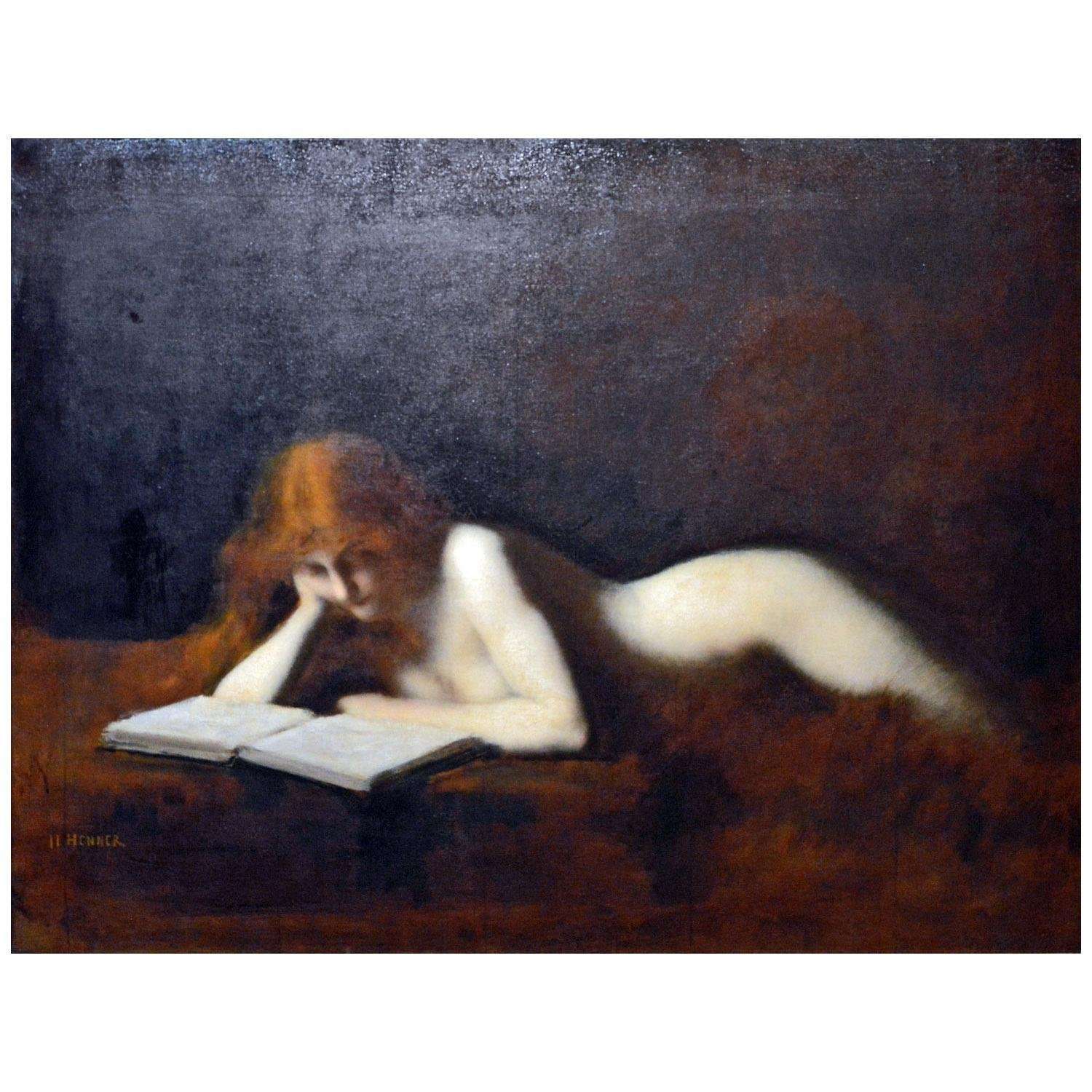 - Jean-Jacques Henner. La liseuse. 1885. Musee dOrsay Paris