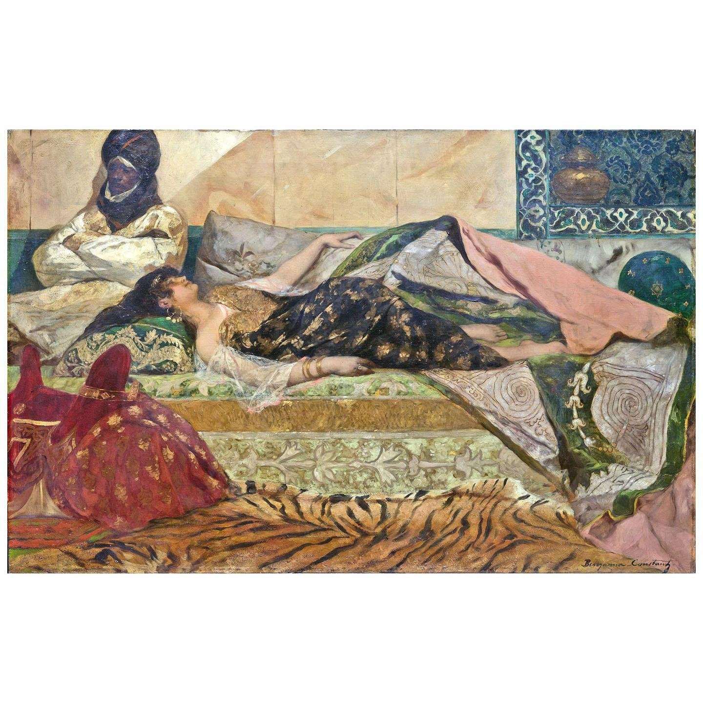 - Benjamin-Constant. Odalisque. 1875. Metropolitan Museum