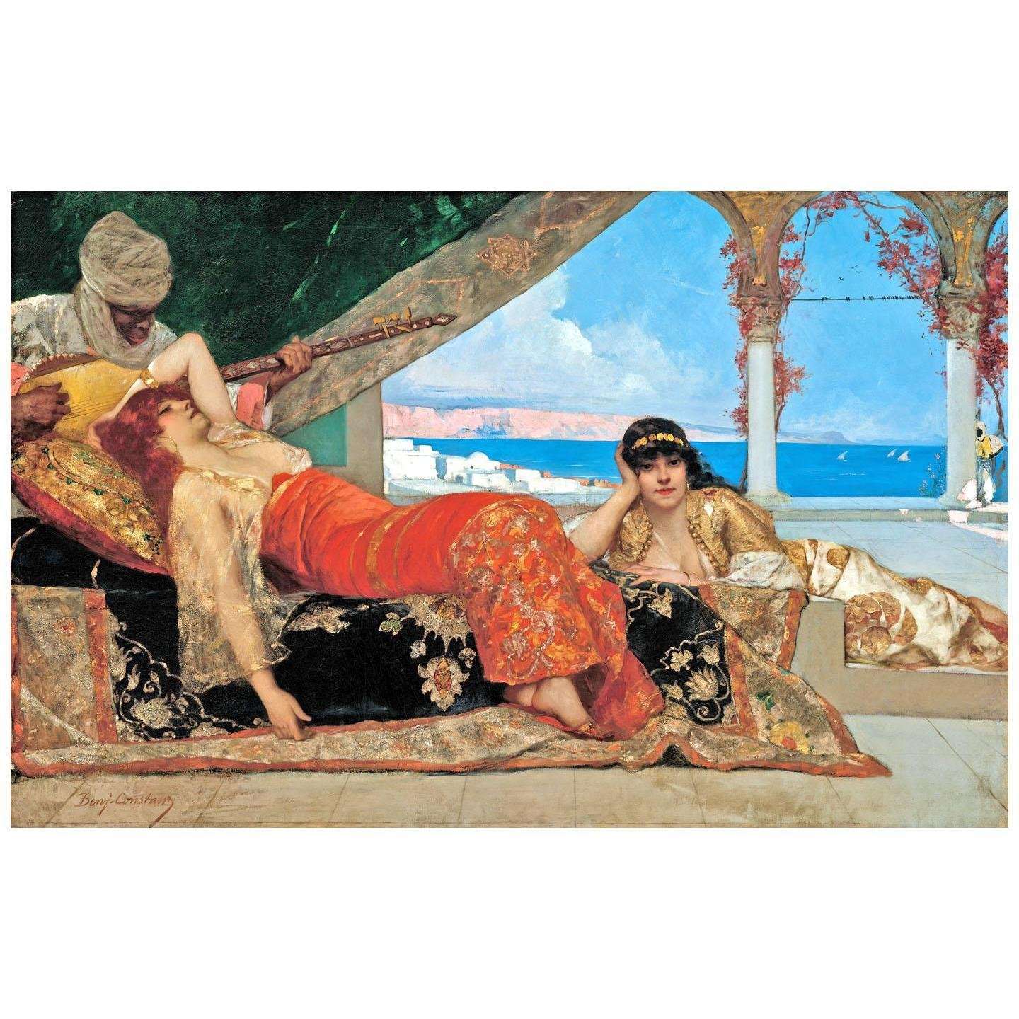 - Benjamin-Constant. La Favorite de l'?mir. 1879. National Gallery, Washington