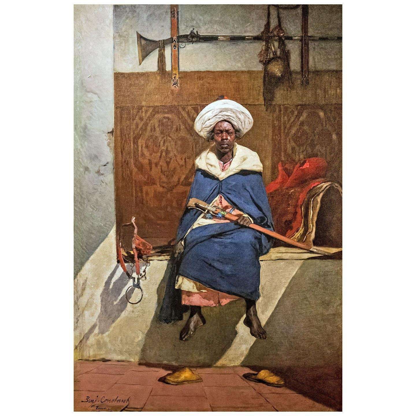 - Benjamin-Constant. Le caid marocain Tahamy. 1880. MAH de Narbonne