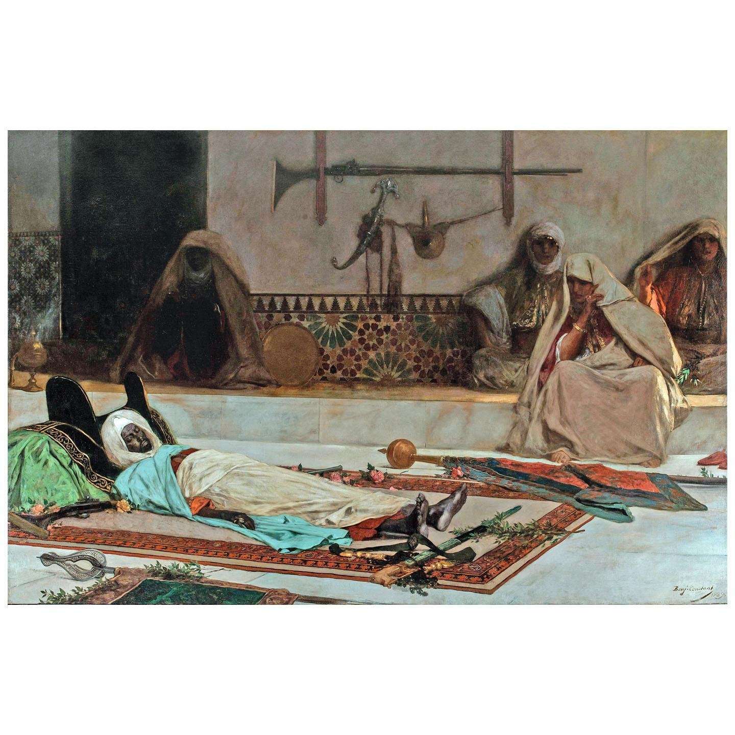 - Benjamin-Constant. Le jour des fun?railles. 1889. MBA de la ville de Paris