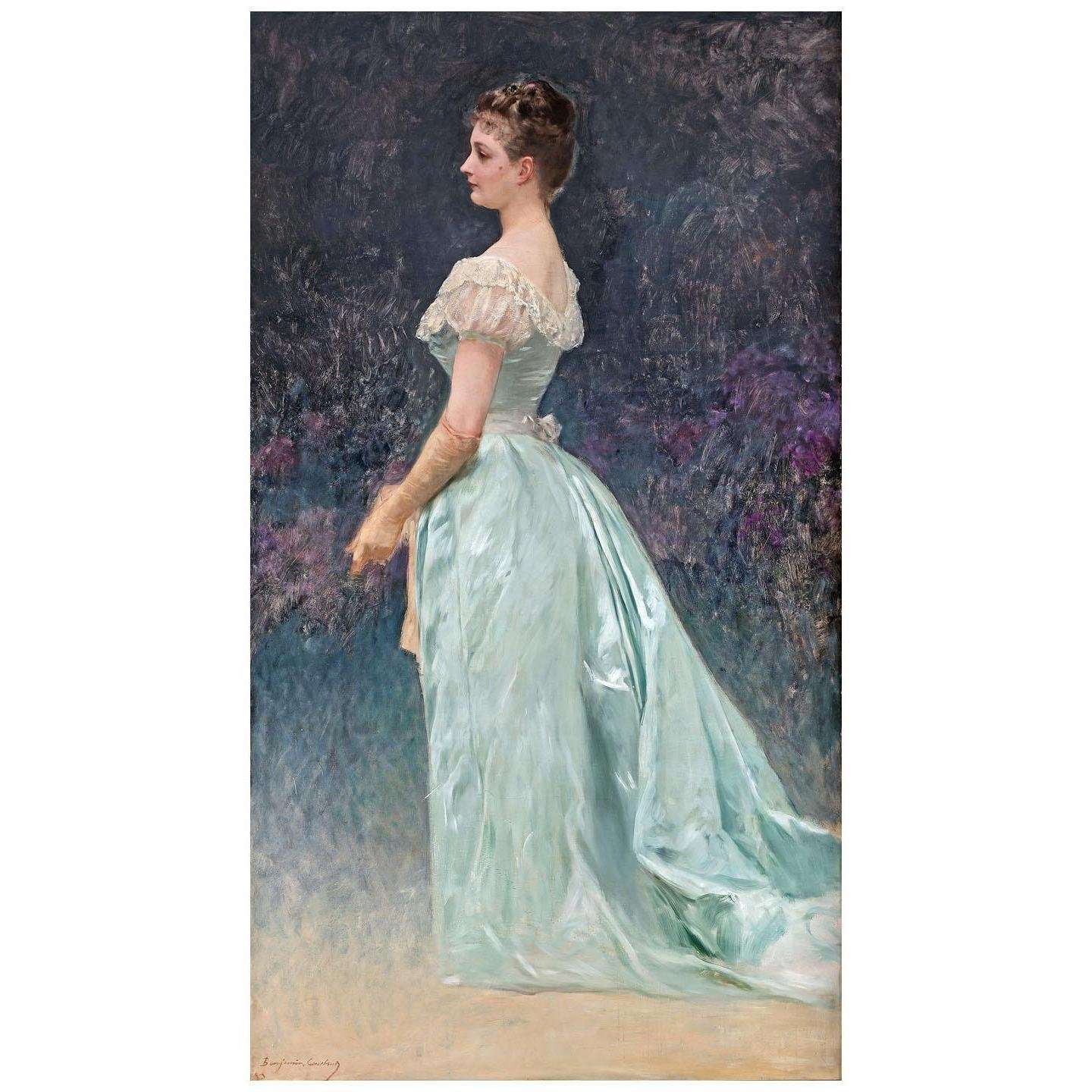 - Benjamin-Constant. Portrait de Madame H?l?ne Vincent. 1893