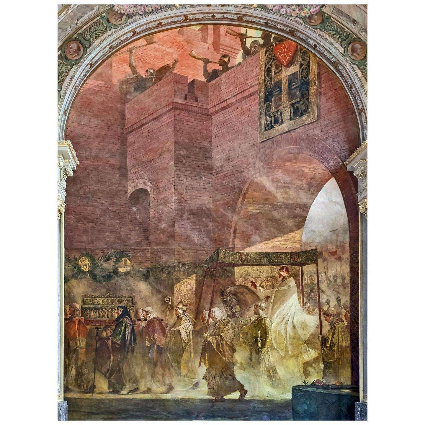 - Benjamin-Constant. L'entr?e ? Toulouse du pape Urbain II. 1900. Capitole de Toulouse