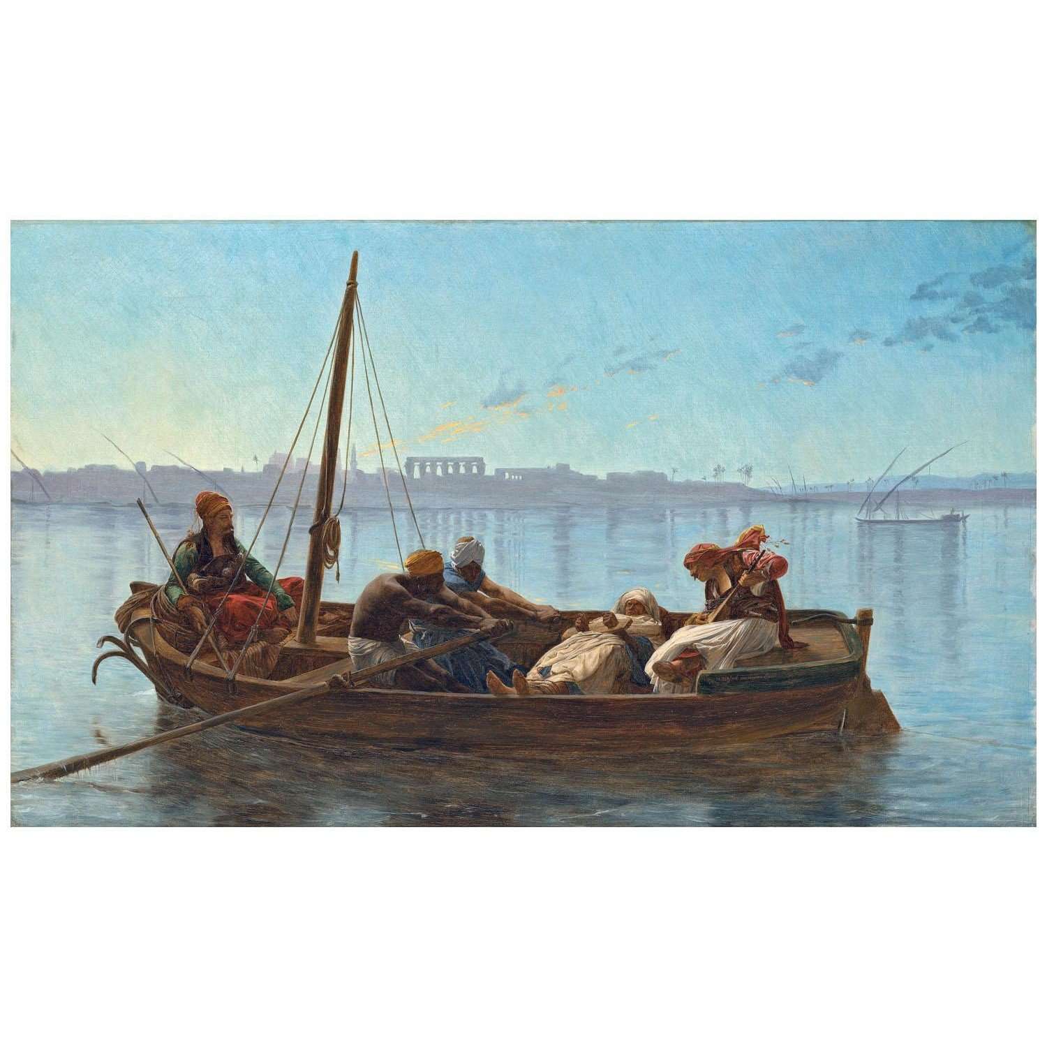 - Jean Leon Gerome. Le Prisonnier. 1861. Musee darts de Nantes