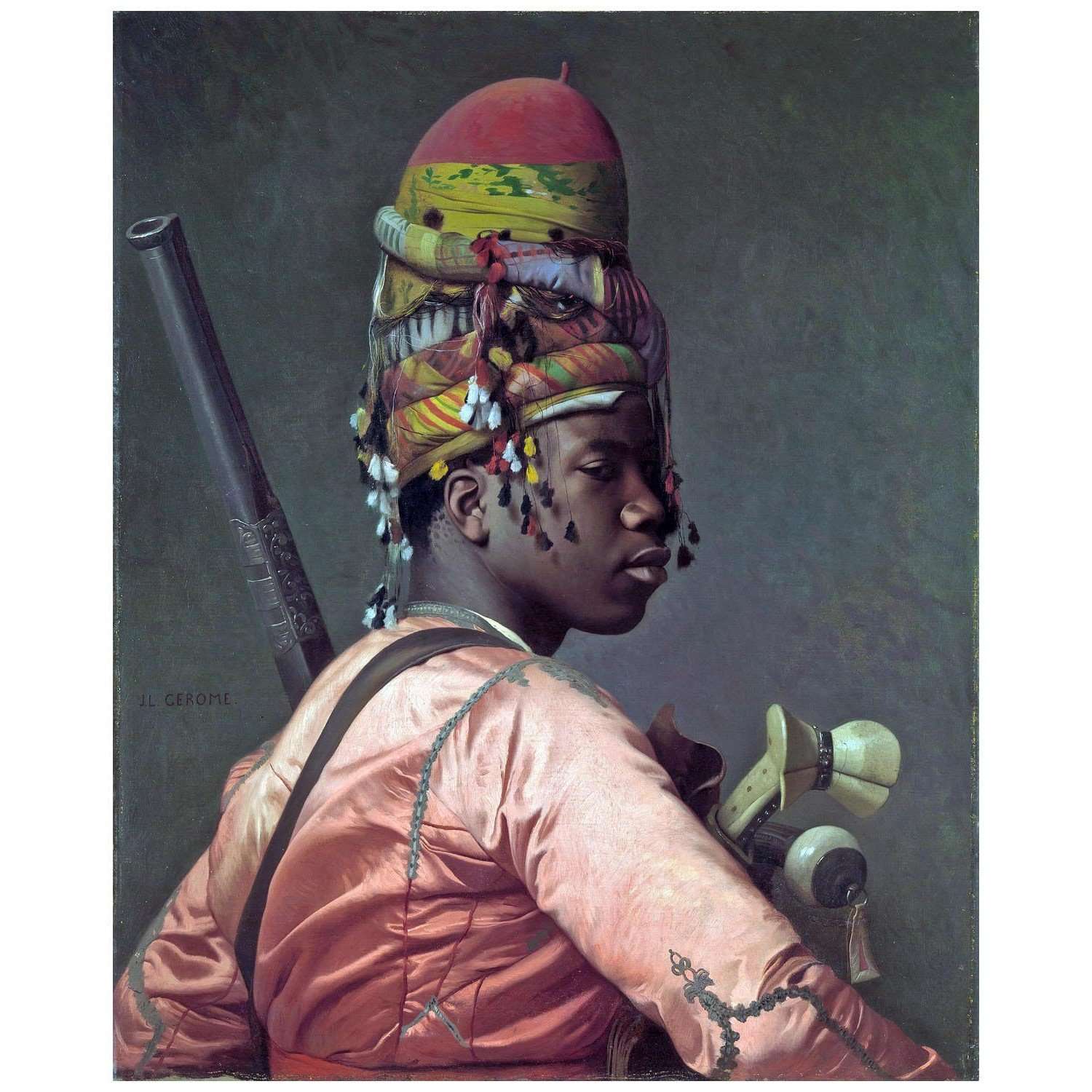- Jean Leon Gerome. Bashi-Bazouk. 1869. Metropolitan Museum New York