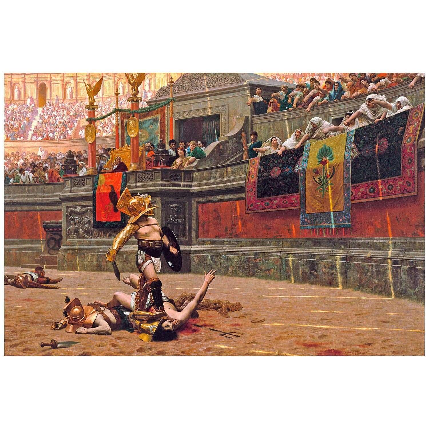 - Jean Leon Gerome. Pollice Verso. 1872. Phoenix Art Museum