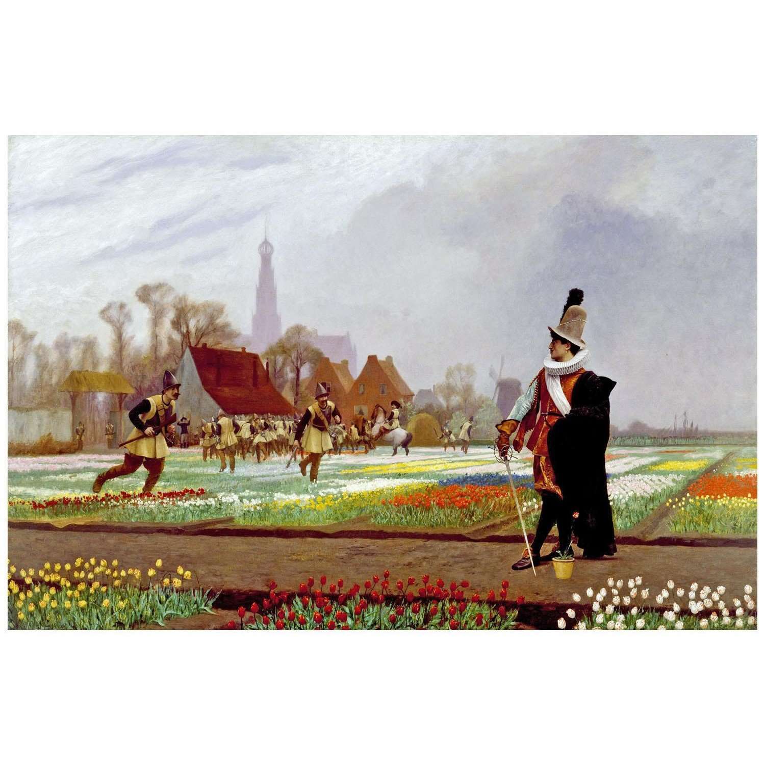 - Jean Leon Gerome. Tulipomanie. 1882. Walters Art Museum Baltimore