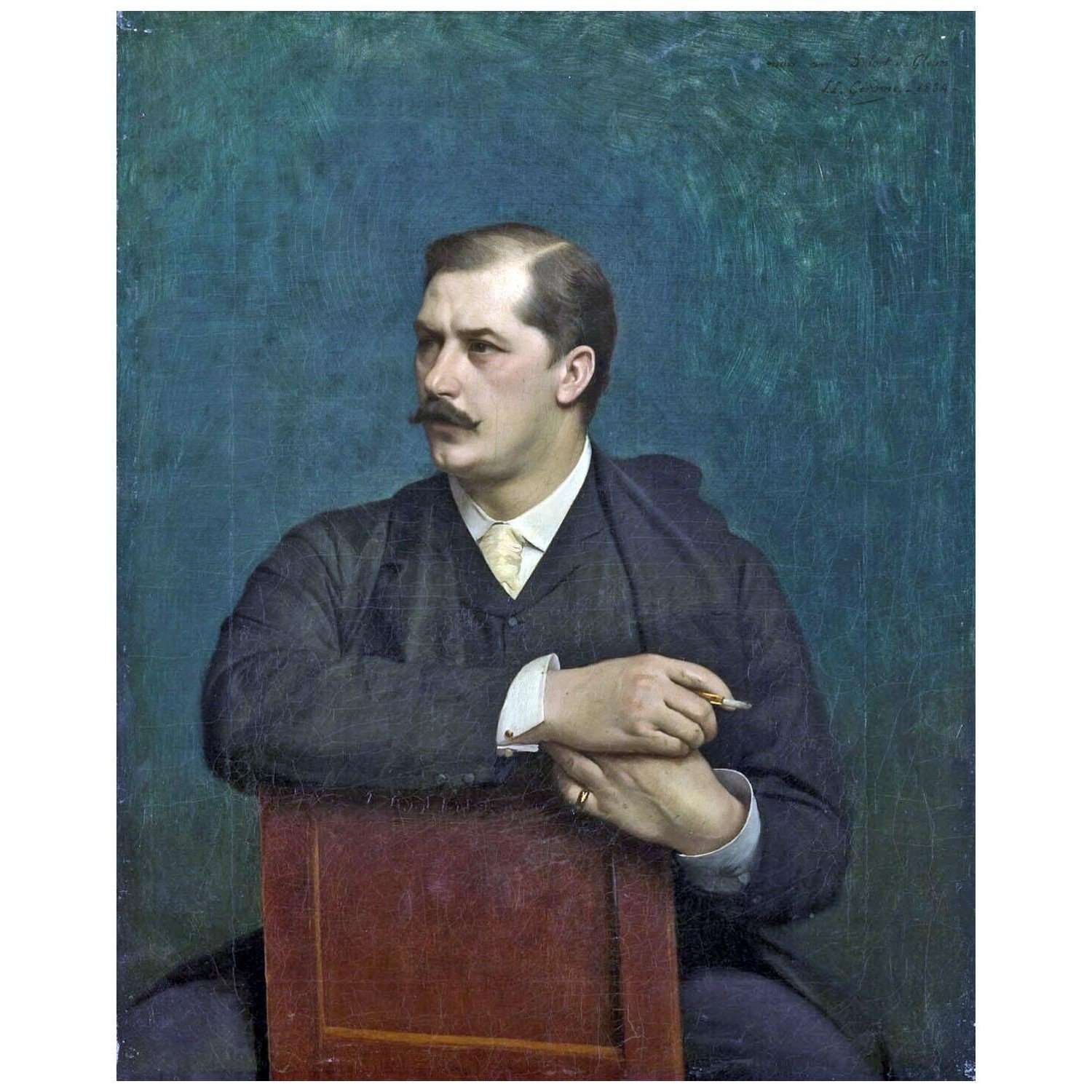 - Jean Leon Gerome. Le baron Alphonse Delort de Gleon. 1884. Musee du Louvre