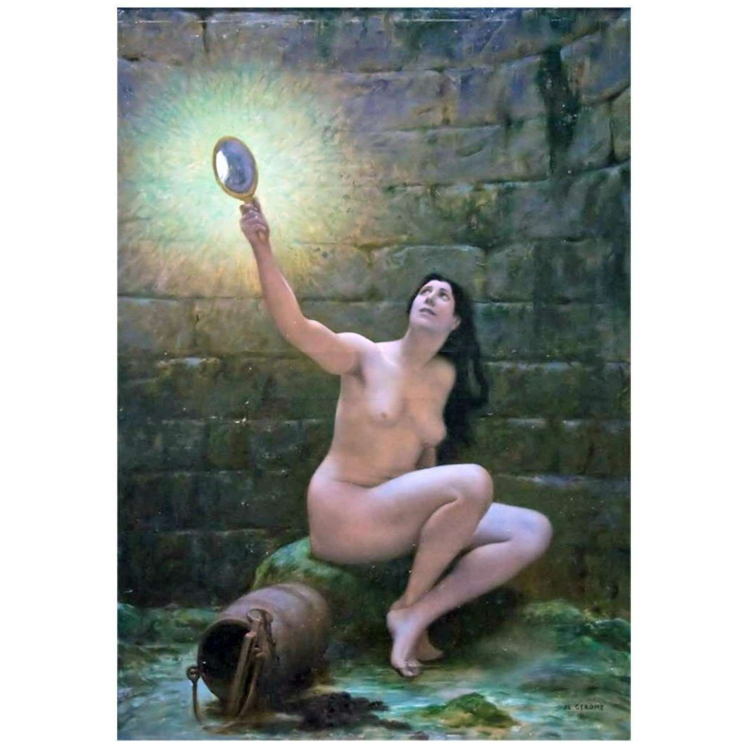 - Jean Leon Gerome. La V?rit? est au fond du puits. 1896. MBA de Lyon