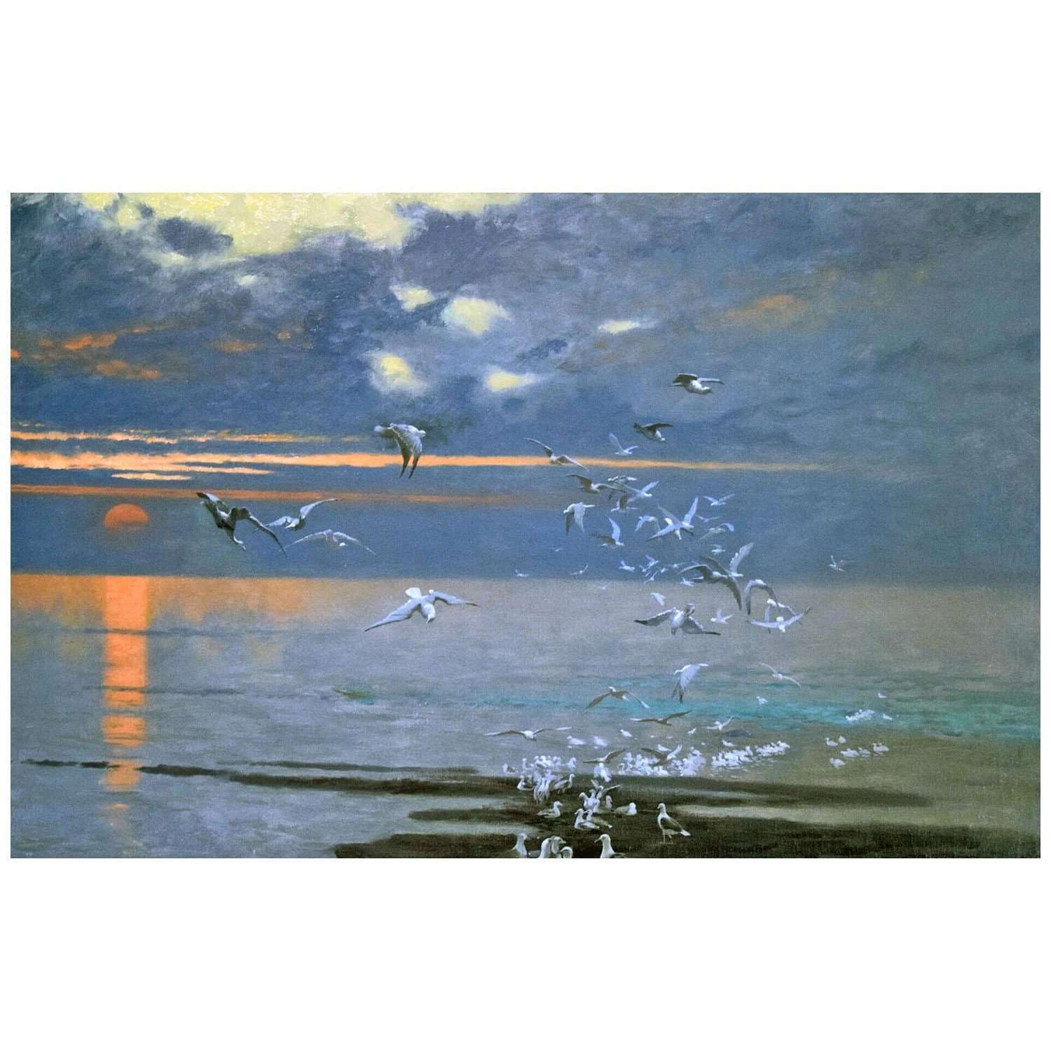 - Jean Leon Gerome. Les mouettes. 1902. Musee Geoges-Garret Vesoul