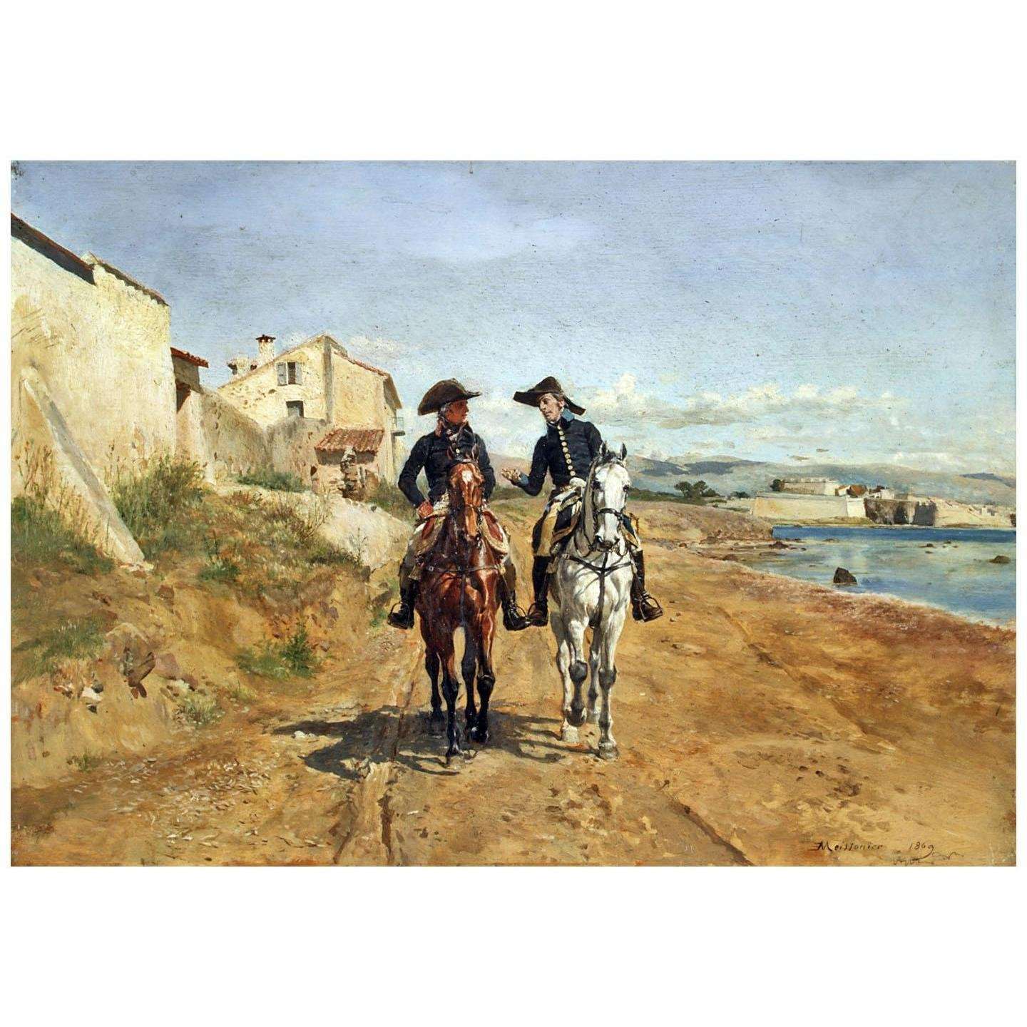 -- Ernest Meissonier. G?n?ral et son adjudant. 1869. Metropolitan Museum New York