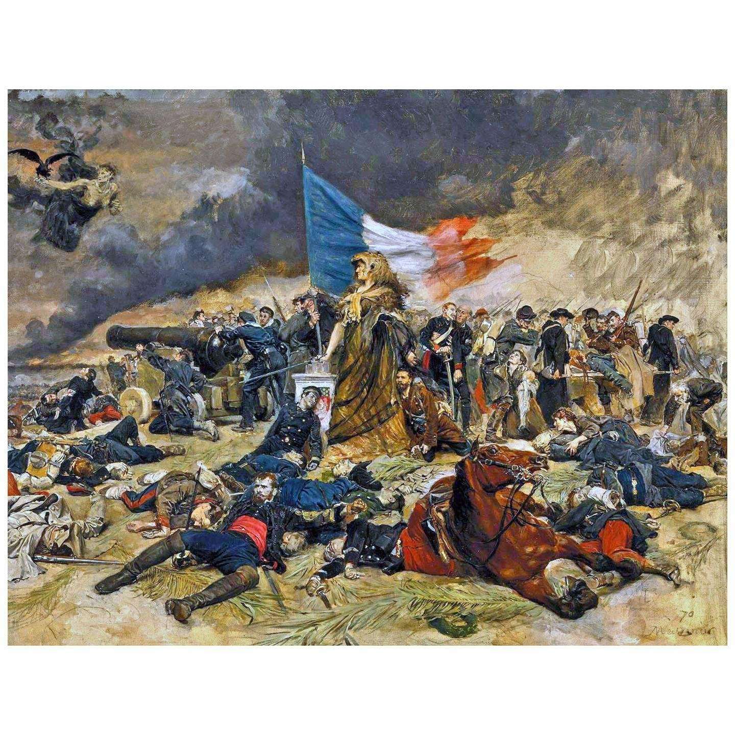 -- Ernest Meissonier. Le siege de Paris. 1870. Musee dOrsay Paris