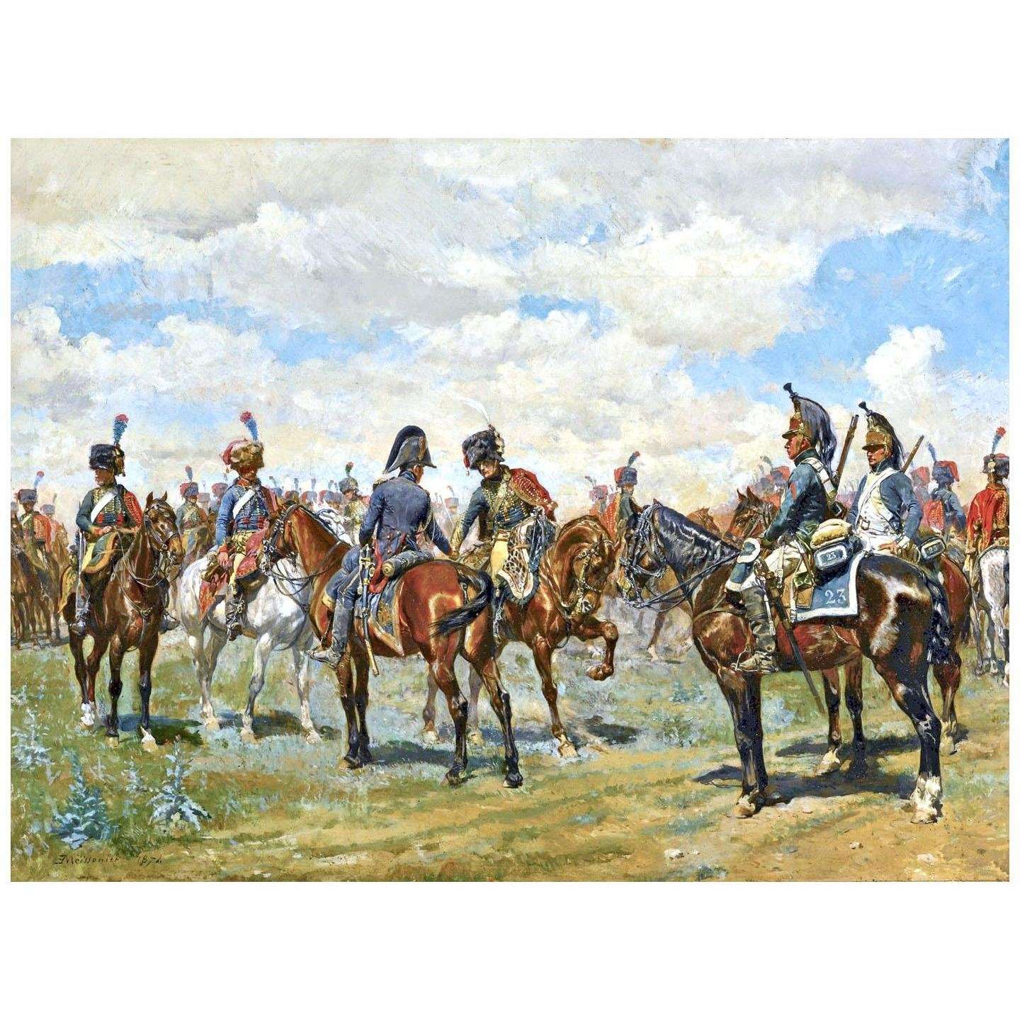 -- Ernest Meissonier. Les Deux Amis. 1874. Private collection