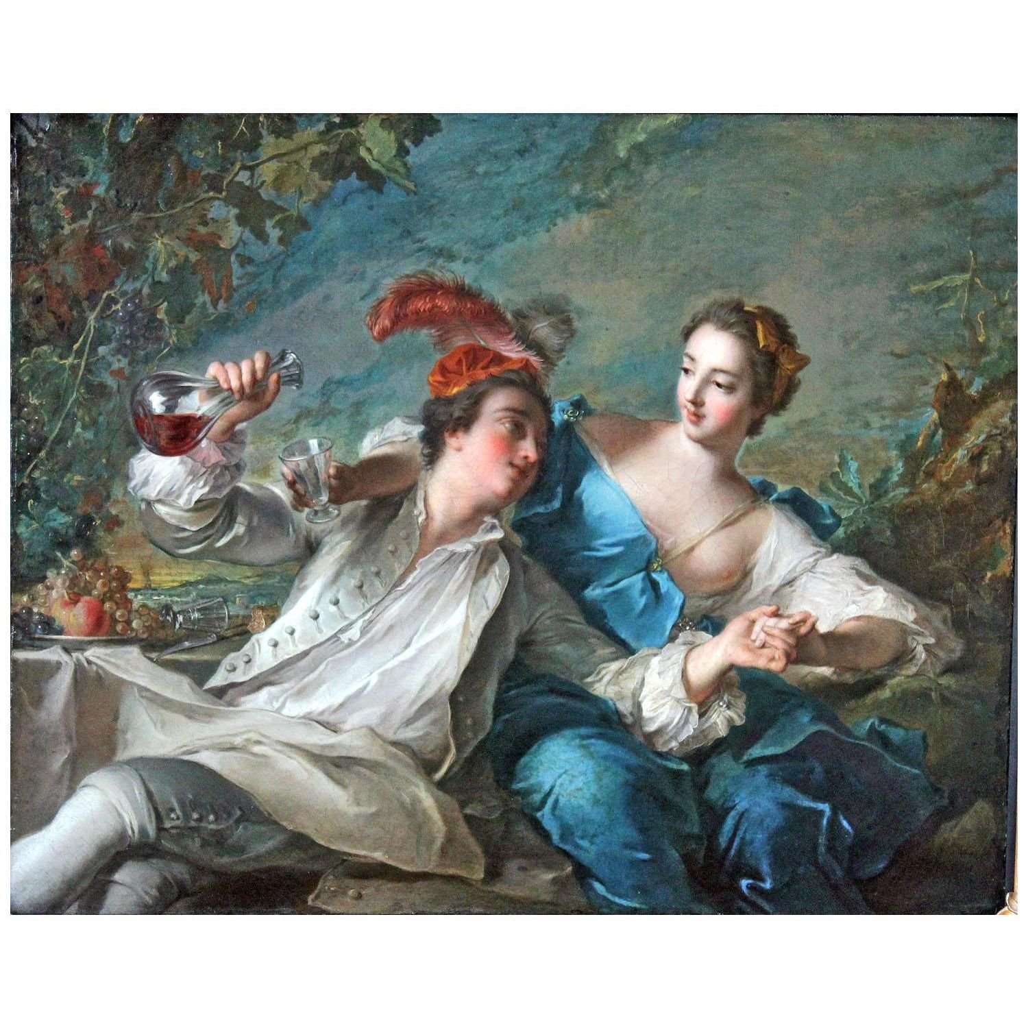 - Jean-Marc Nattier. Les Amoureux. 1744. Alte Pinakothek Munchen