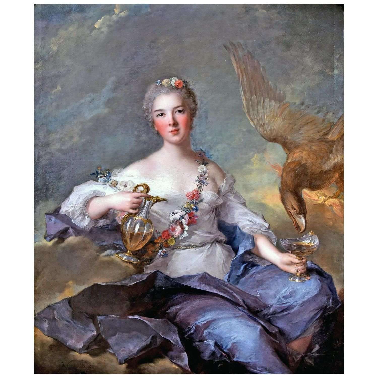 - Jean-Marc Nattier. Duchesse de Chartres. 1744. Nationalmuseum Stockholm