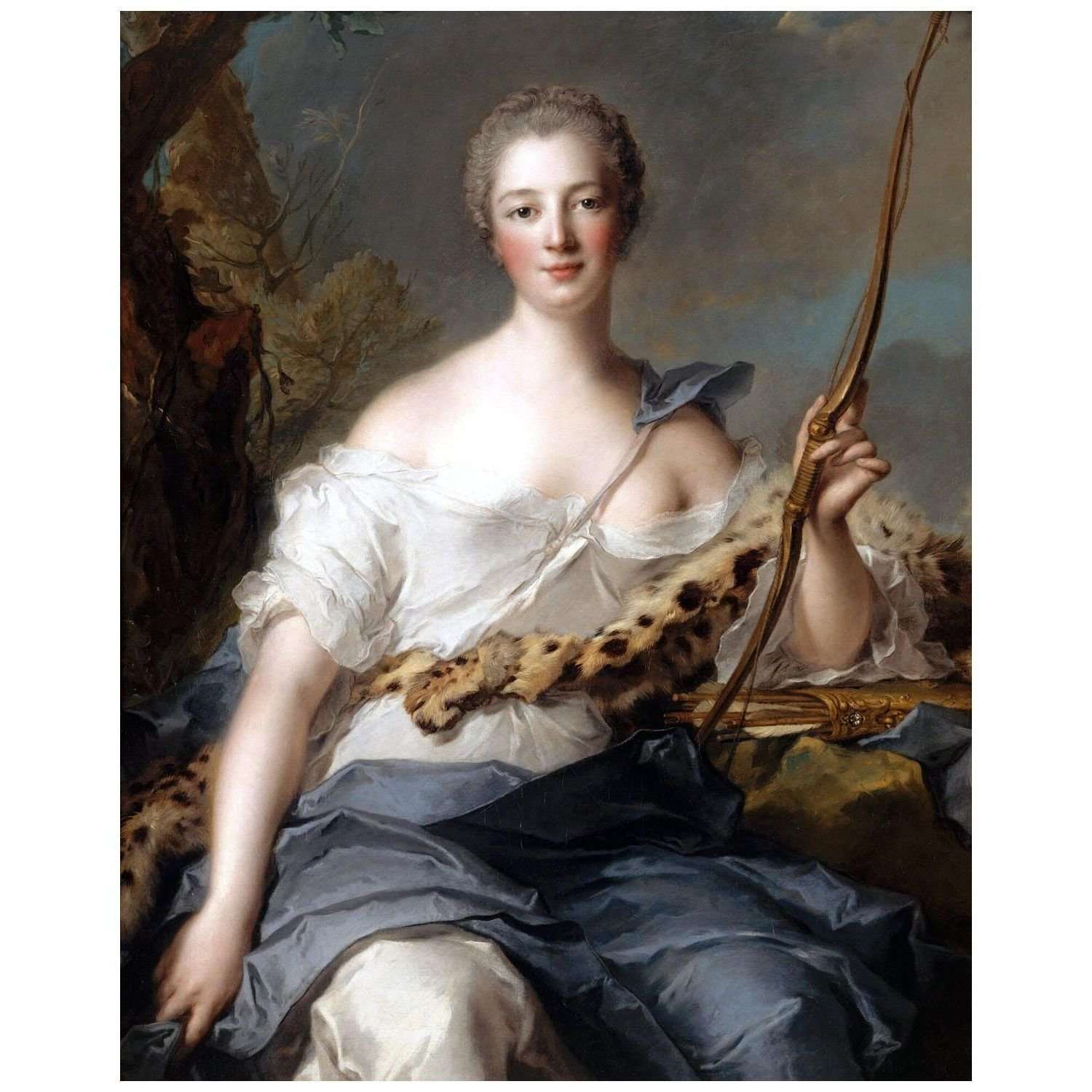 - Jean-Marc Nattier. Madame de Pompadour en Diane. 1746. Ch?teau de Versailles
