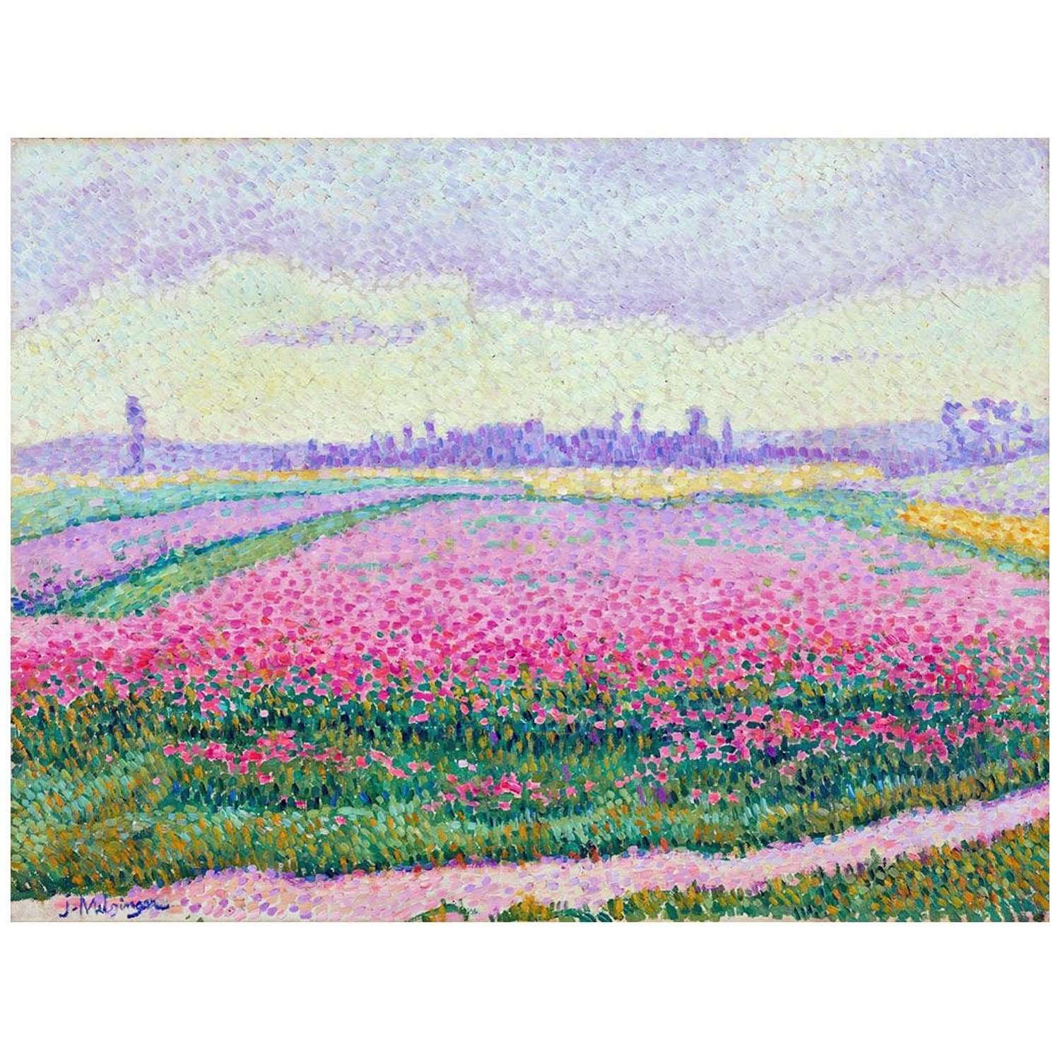  Jean Metzinger. Champ fleuri pr?s de Caen. 1904. Minneapolis Institute of Art