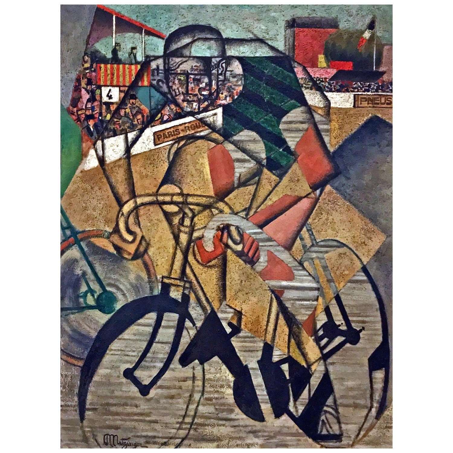  Jean Metzinger. Au Velodrome. 1912. Guggenheim Collection Venice