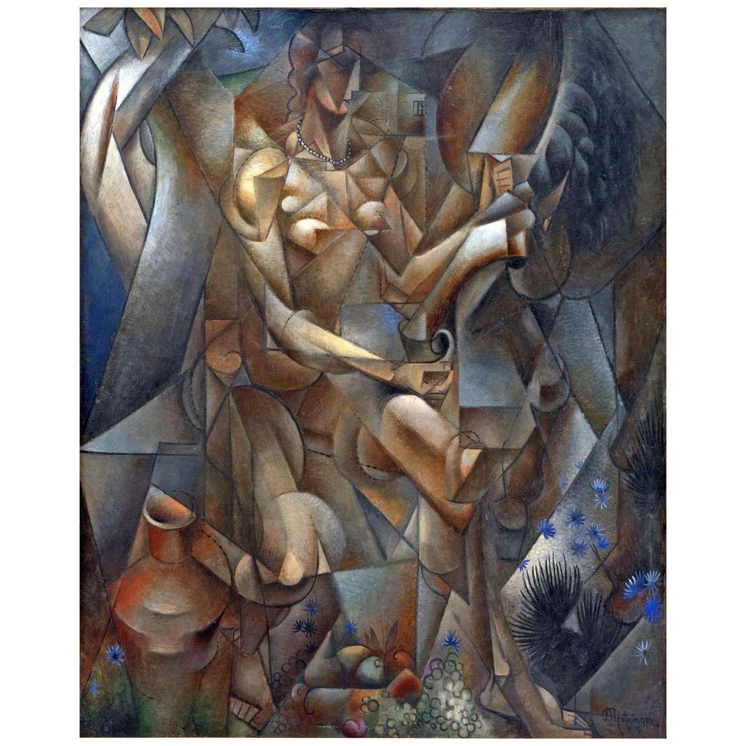  Jean Metzinger. La Femme au Cheval. 1912. SMK Copenhagen