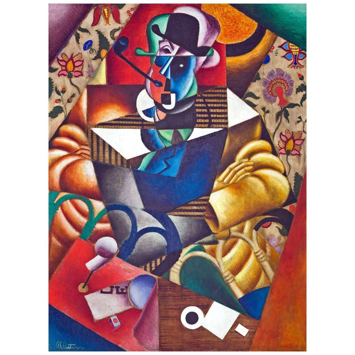  Jean Metzinger. Le Fumeur. 1913. Carnegie Museum of Art