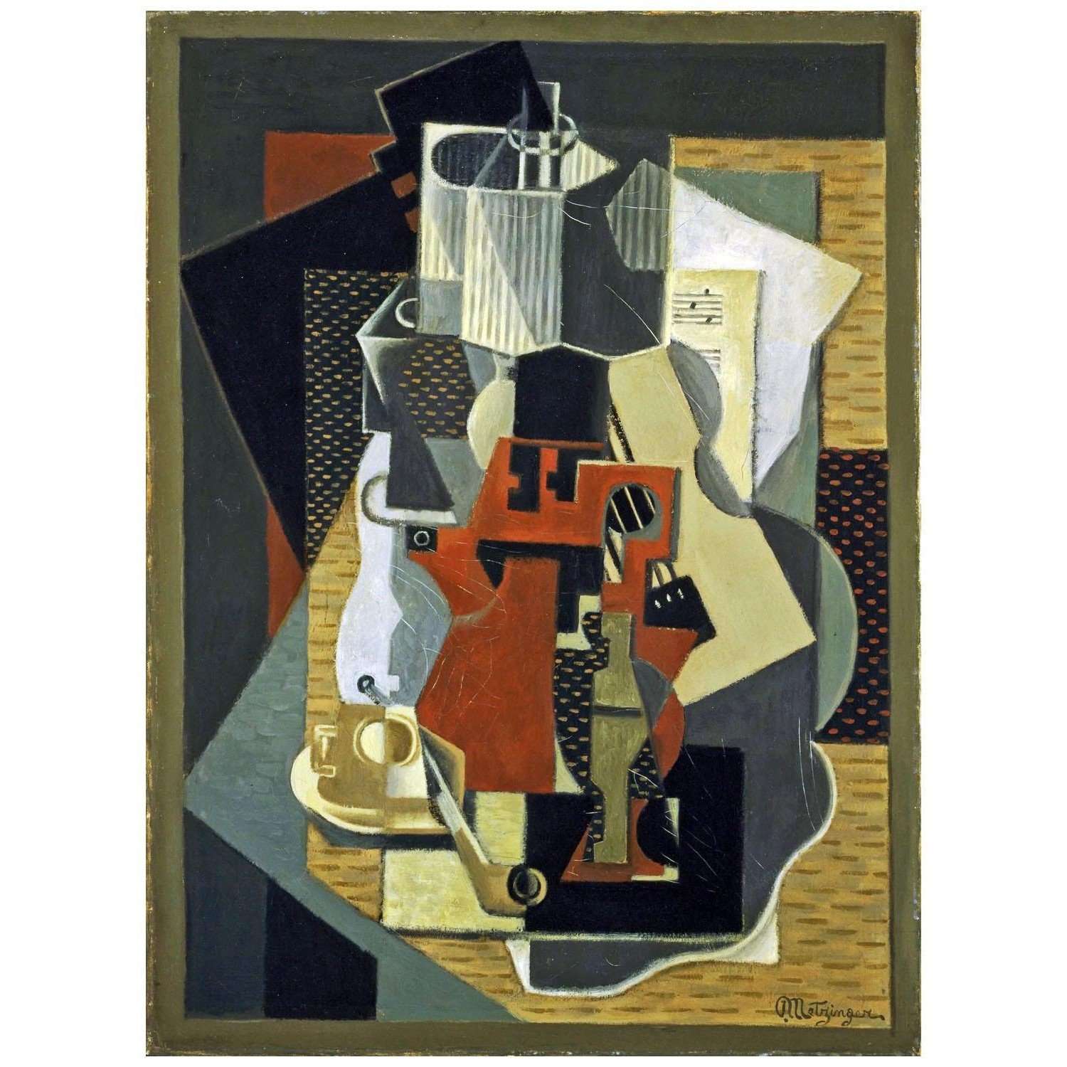  Jean Metzinger. Nature morte avec lampe. 1915. MoMA New York