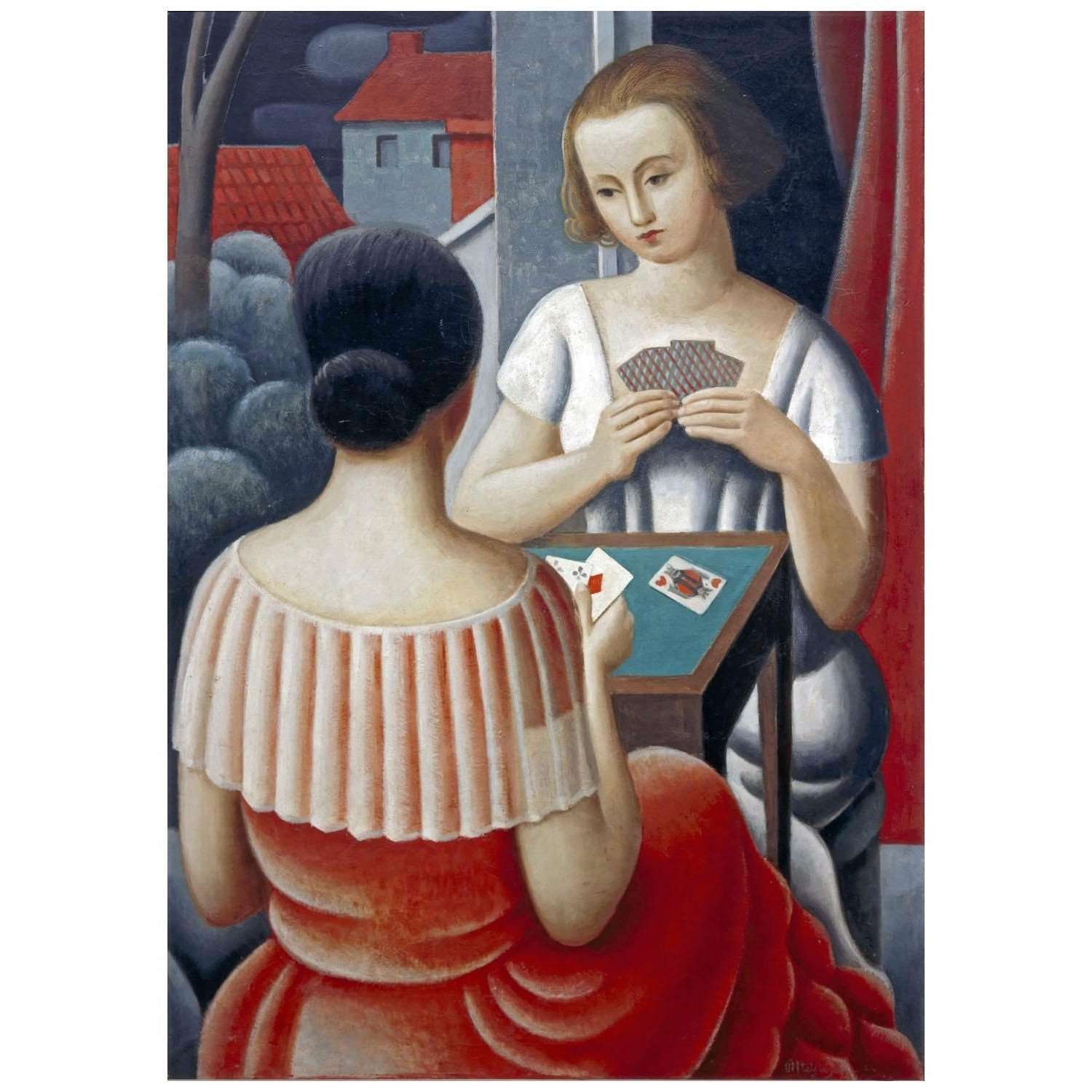 Jean Metzinger. La partie de cartes. 1924. Centraal Museu Utreht