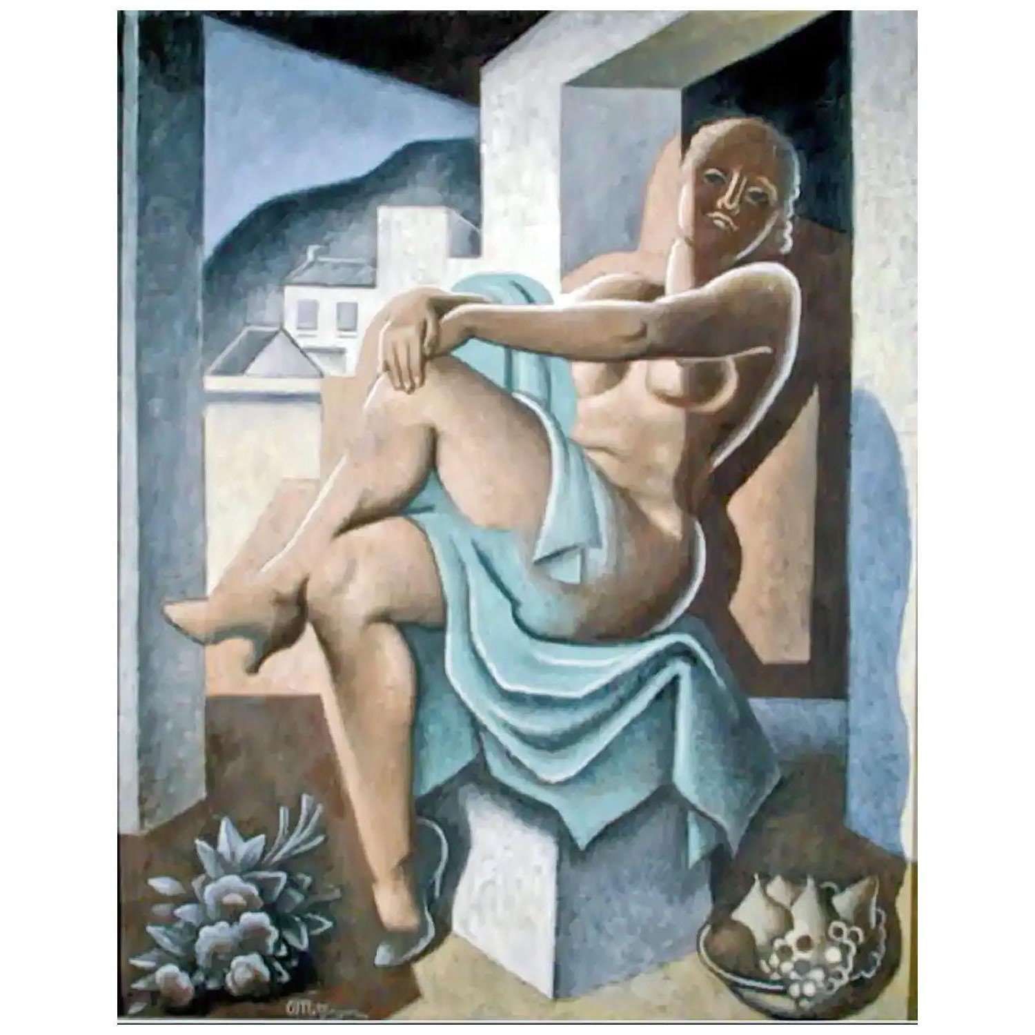  Jean Metzinger. Nu au soleil. 1936. Centre Pompidou