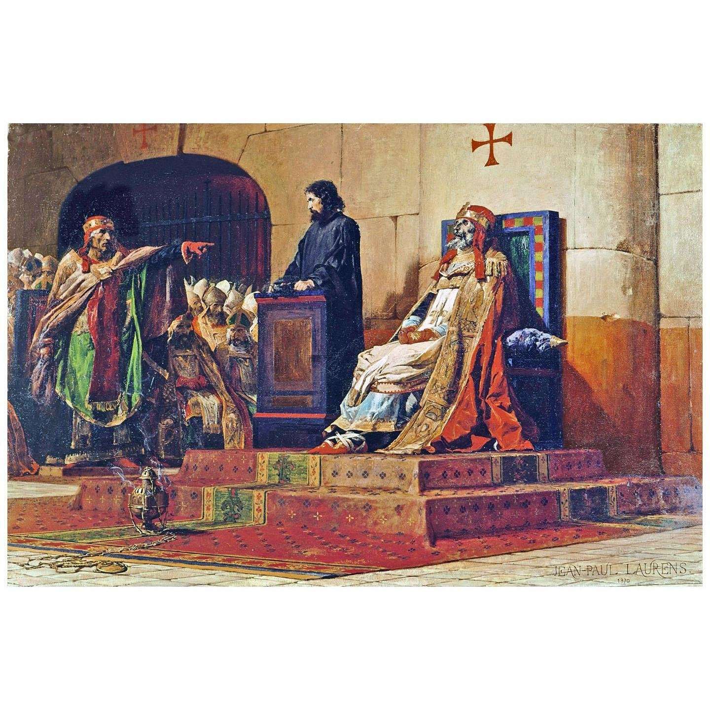- Jean-Paul Laurens. Le Pape Formose et Etienne VI. 1870. Mus?e d'Arts de Nantes