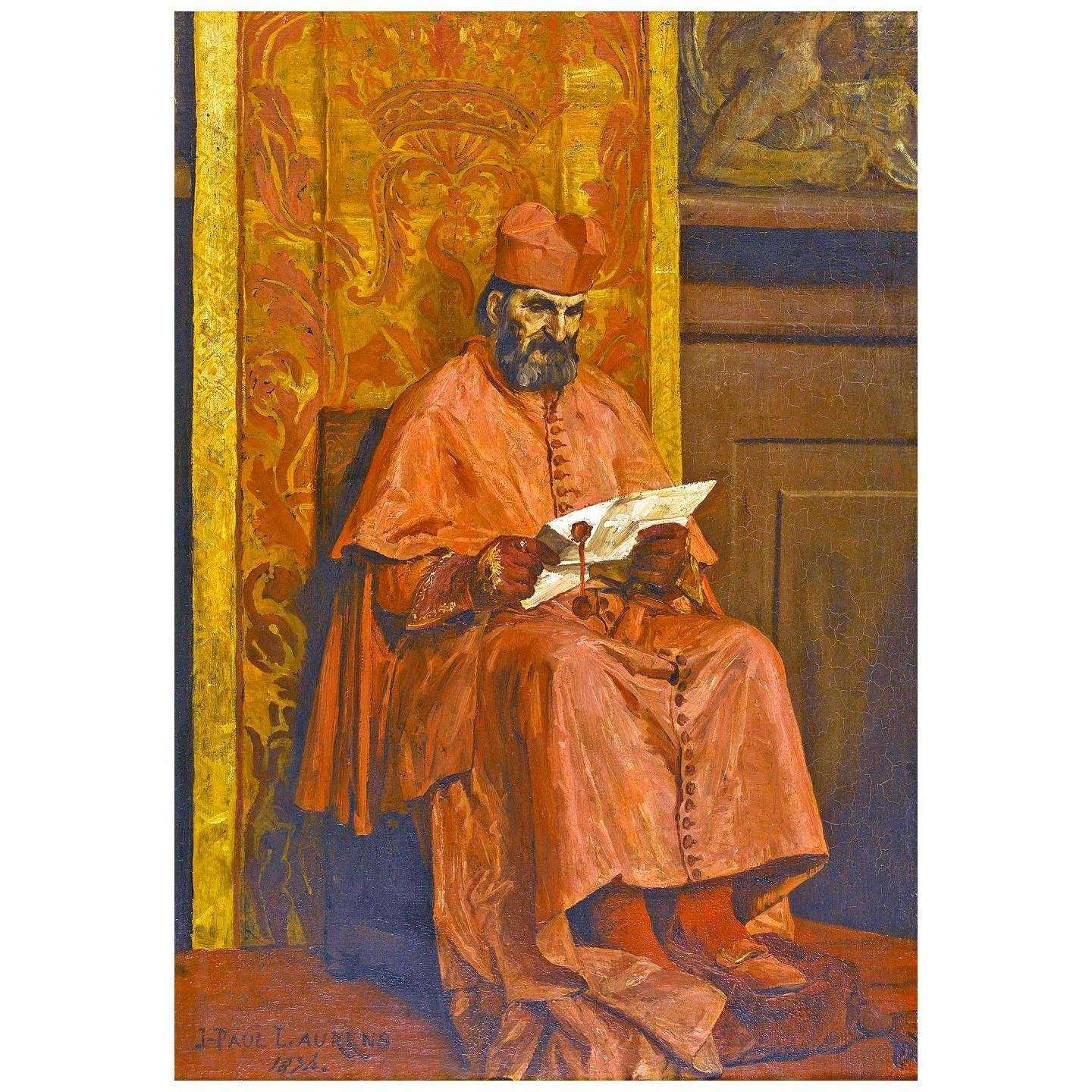 - Jean-Paul Laurens. Le Cardinal. 1874. Musee des Beaux-arts de la ville de Paris