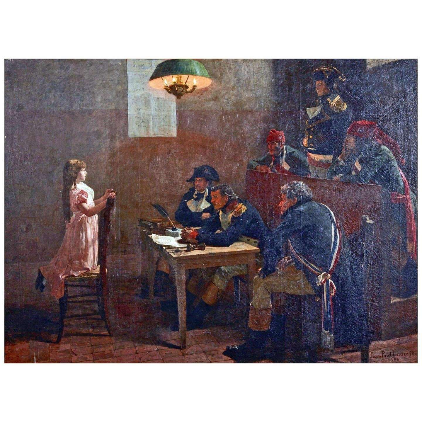 - Jean-Paul Laurens. La Petite de Bonchamps. 1893. Musee dOrsay Paris