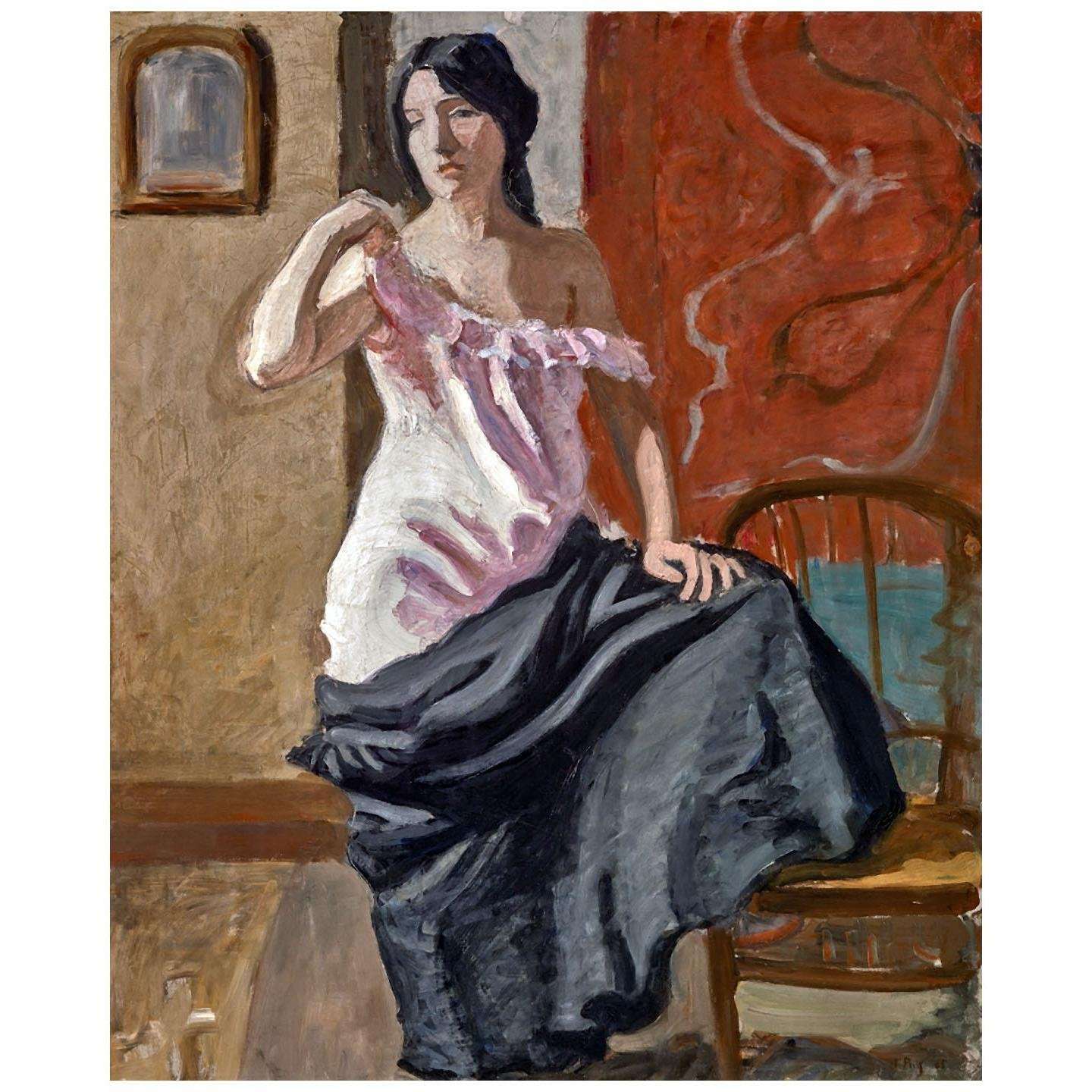  Jean Puy. Femme a la chemise mauve. 1905. Musee de Grenoble